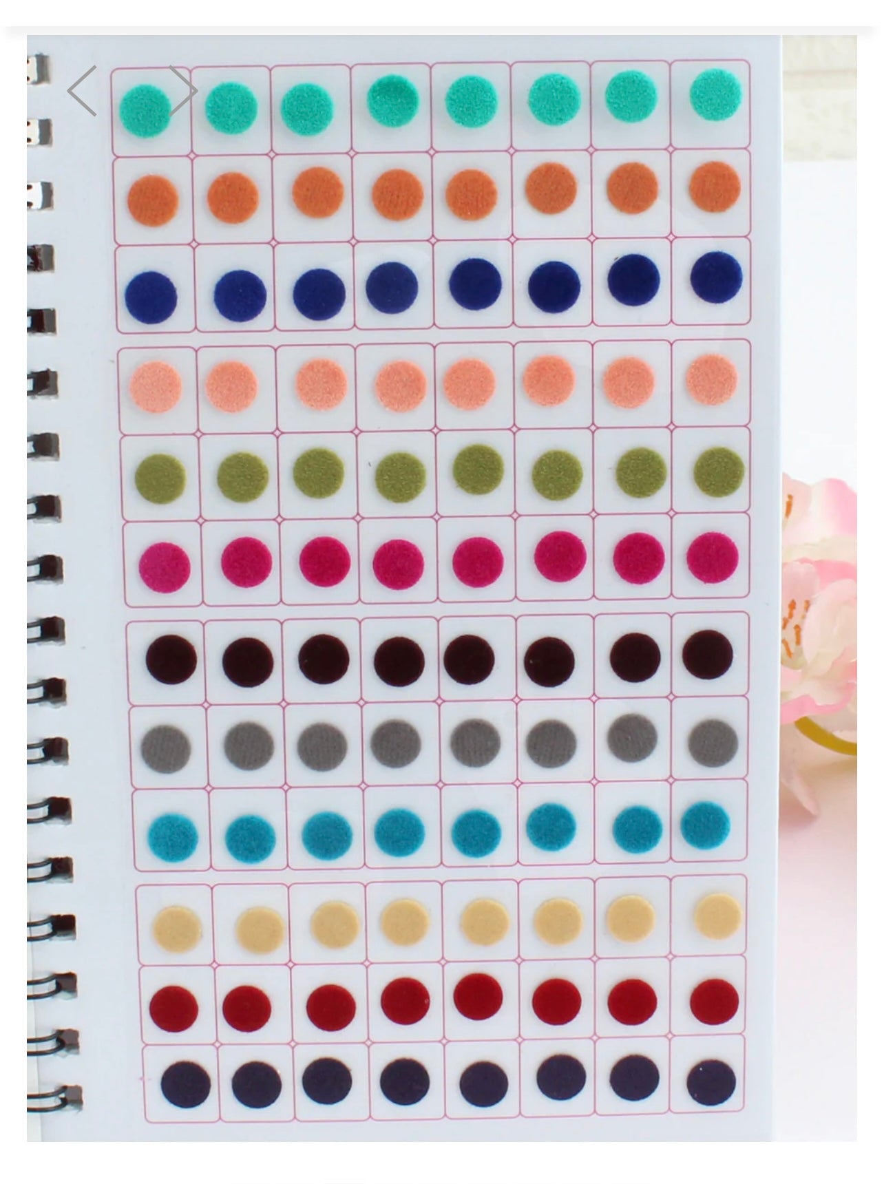 Multi Color Plain Sticker Bindi Book