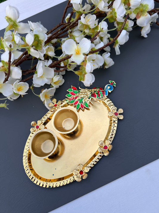 Small Roli chawal thali