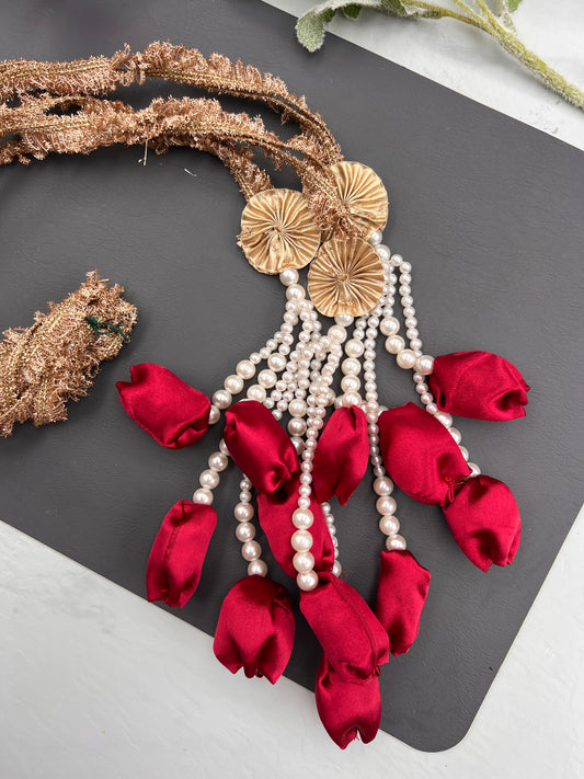 Red rose handmade parandis