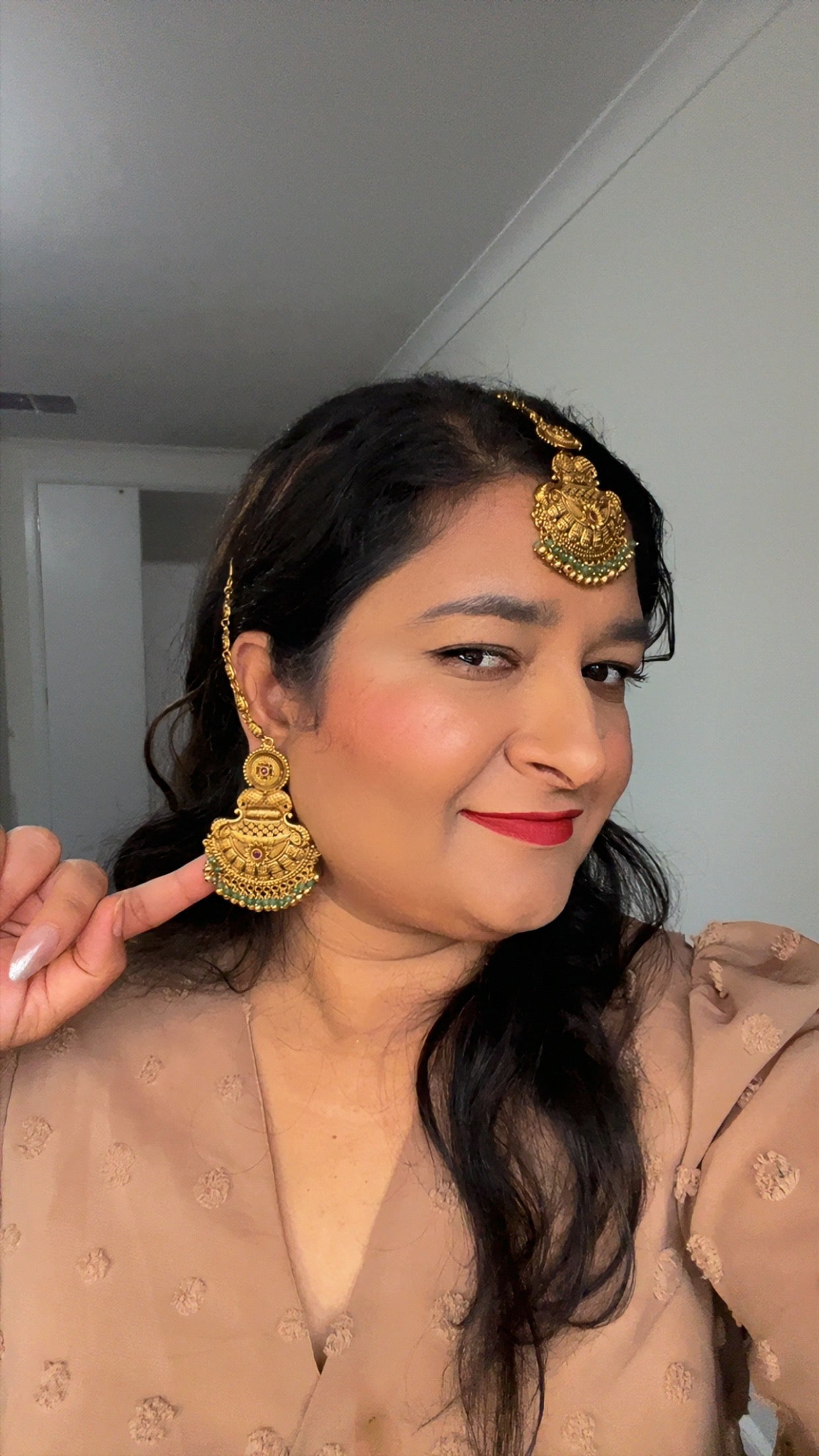Aadhya Antique Floral Set