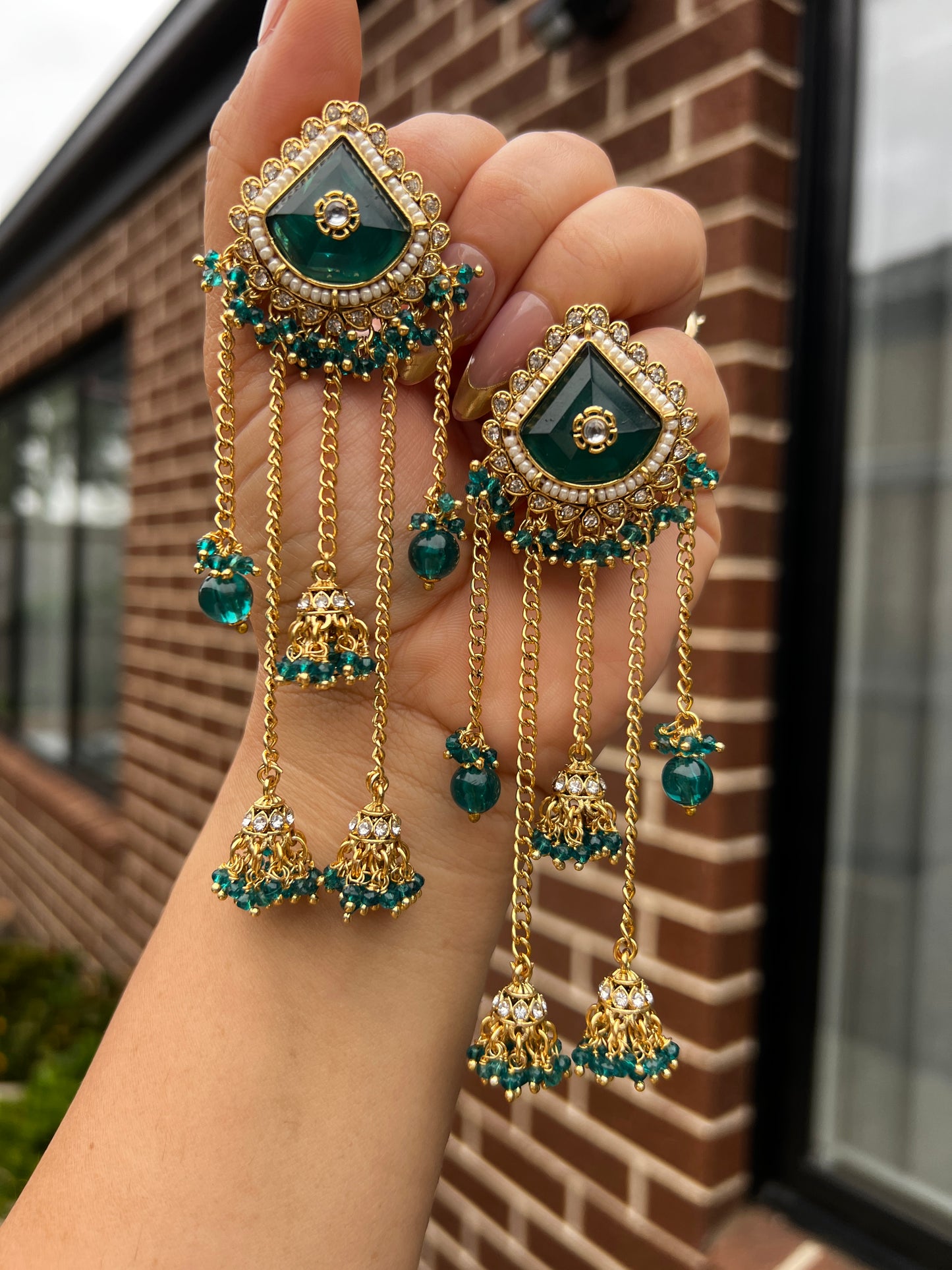 Sreeja long earrings