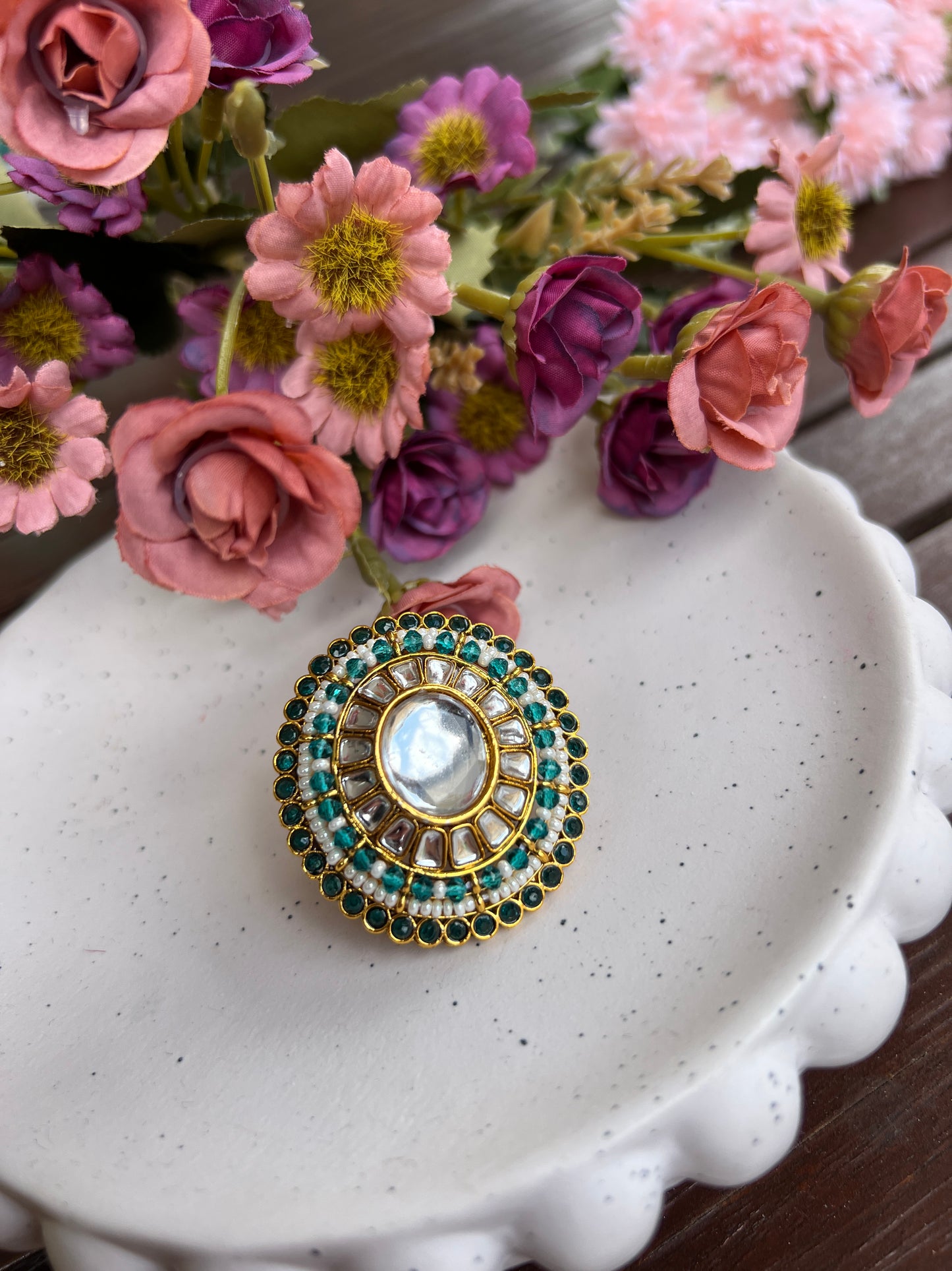 Kavya oversize ring