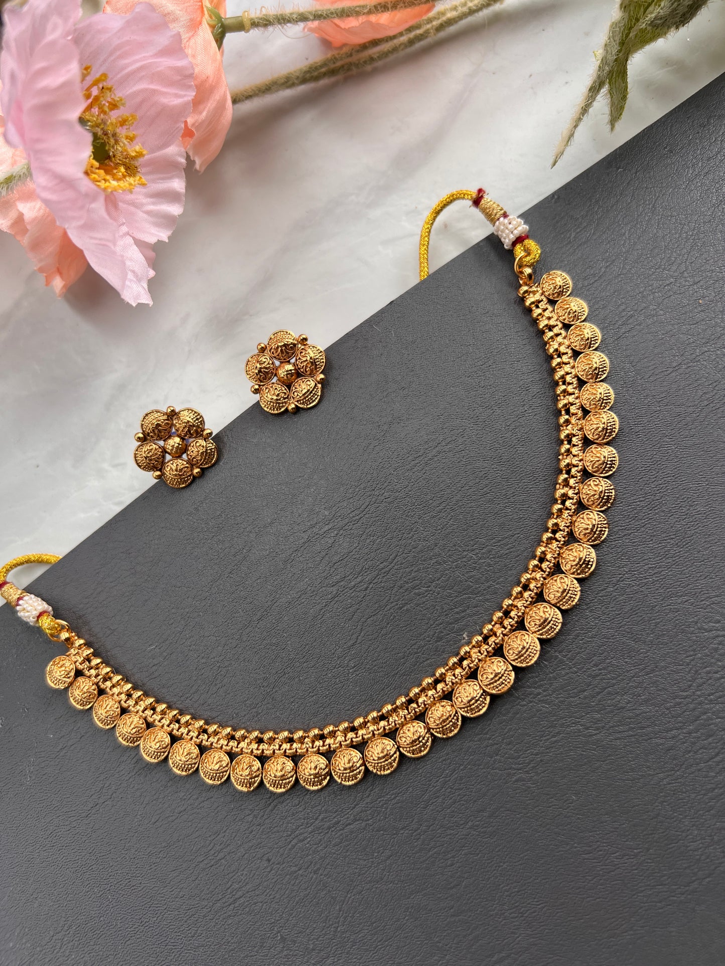 Sheeba antique look necklace set