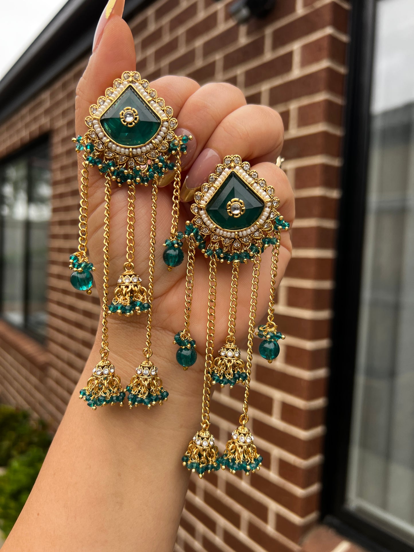 Sreeja long earrings