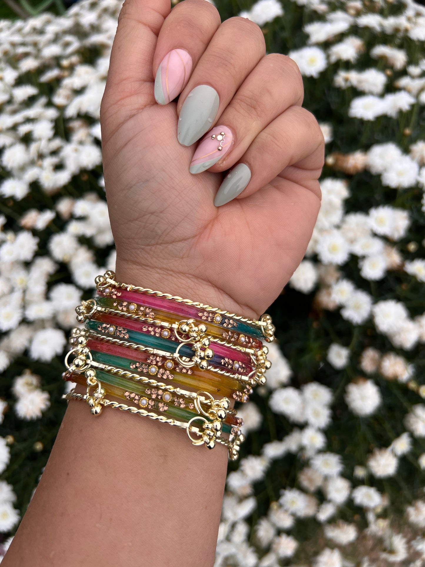 The Gulmarg Glow Bangle Set