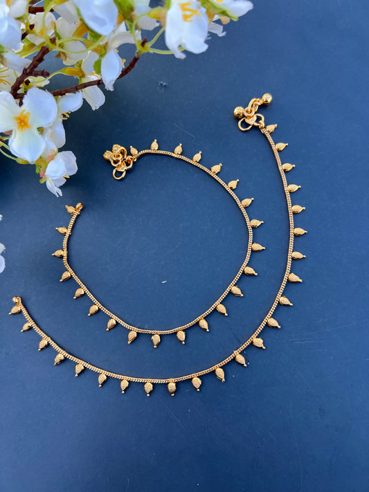 Dhurvi anklets/ payals