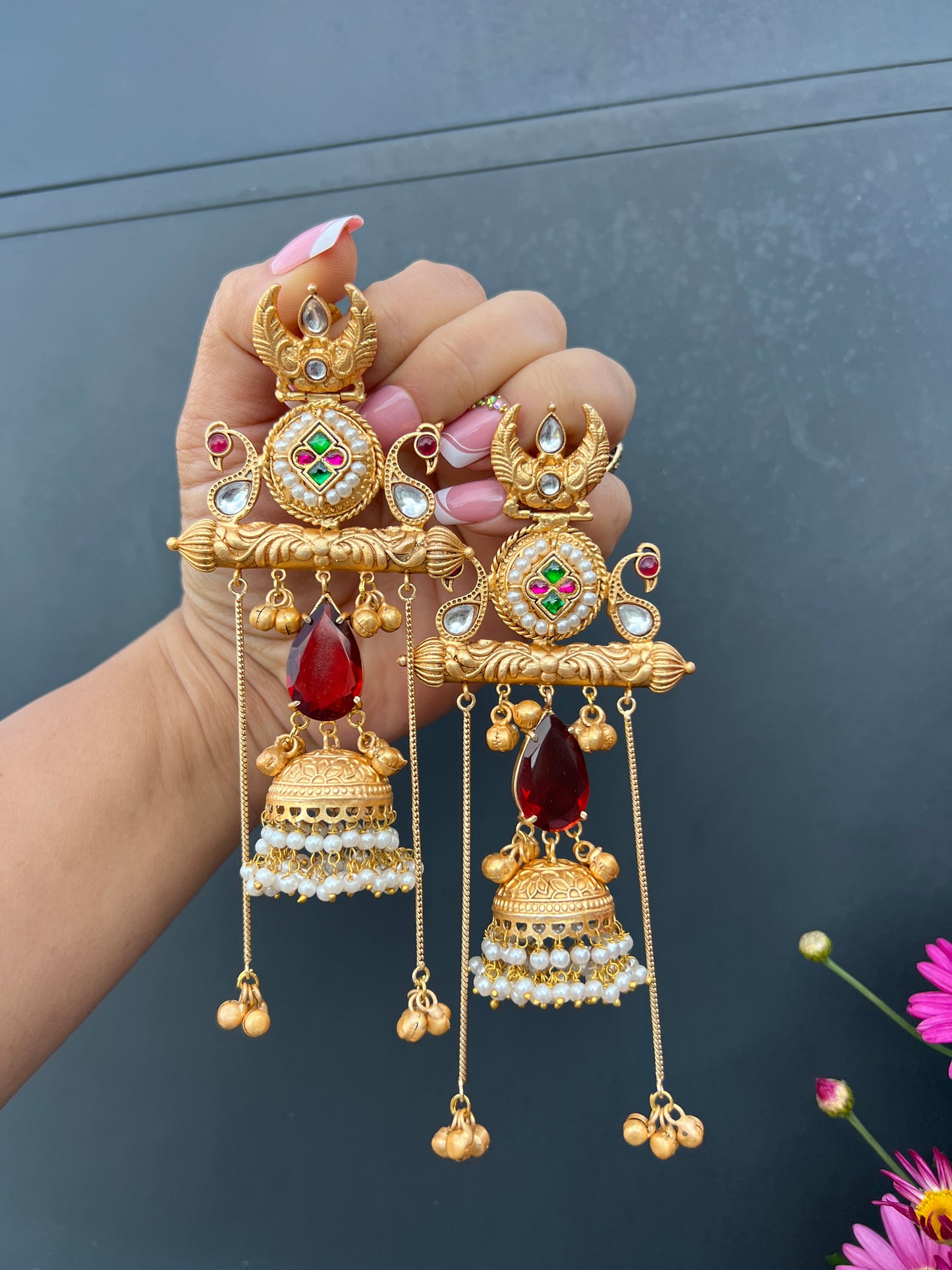 Mirasa long earrings