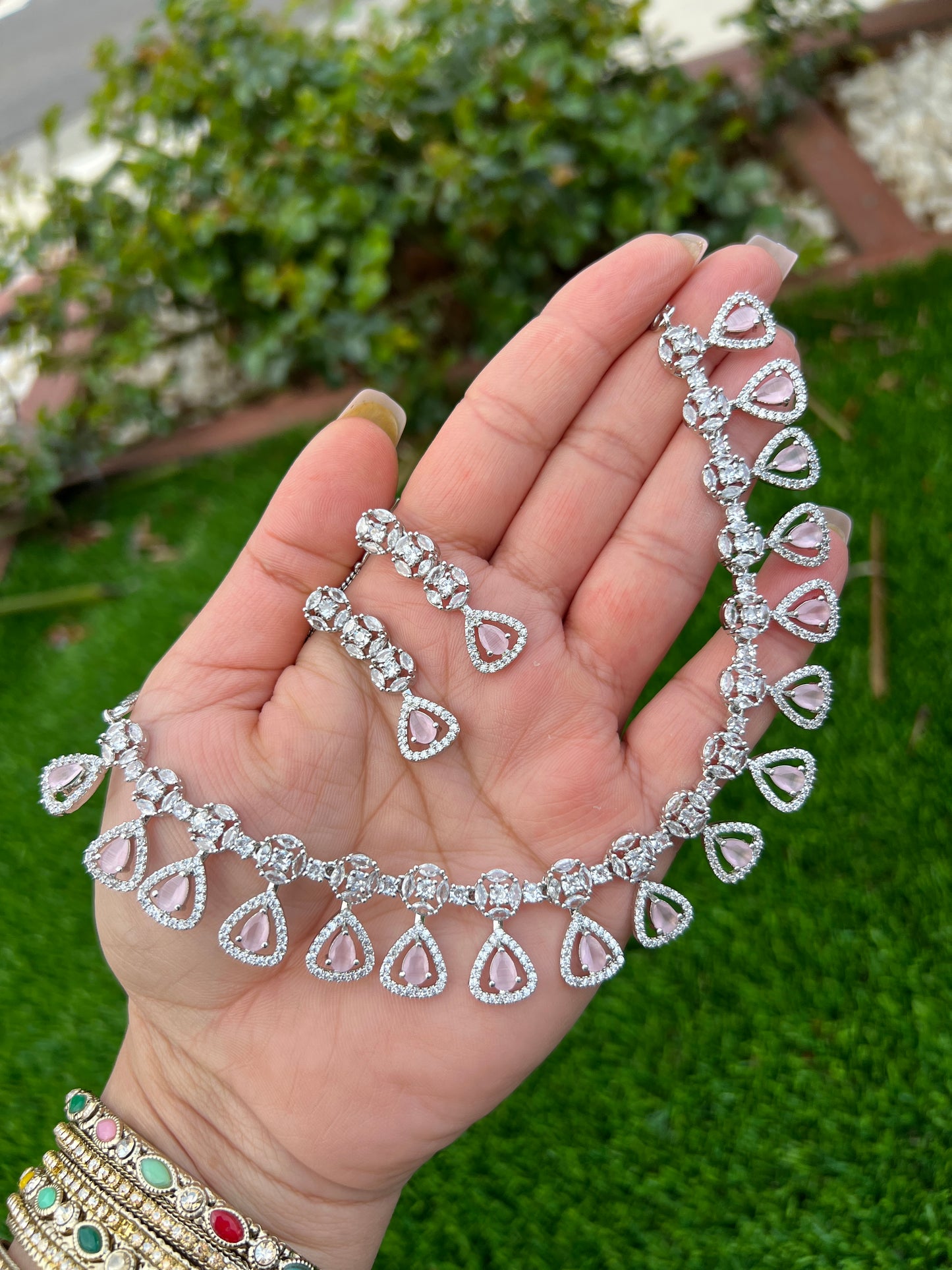 Kayra Ad necklace set