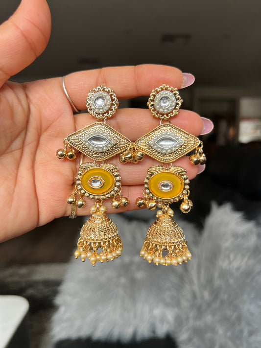 Aira Kashmiri earrings