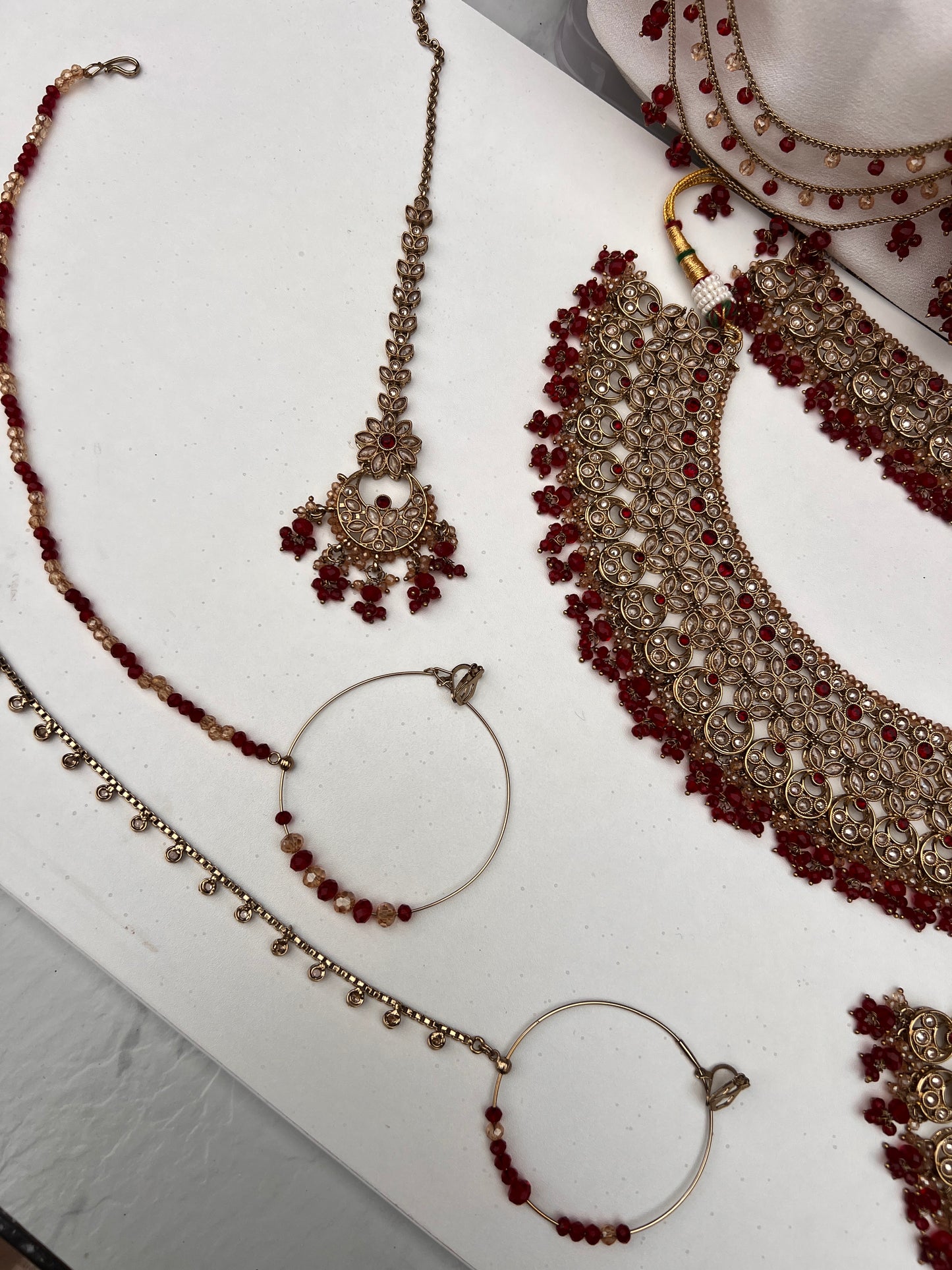 Raani Maroon bridal set