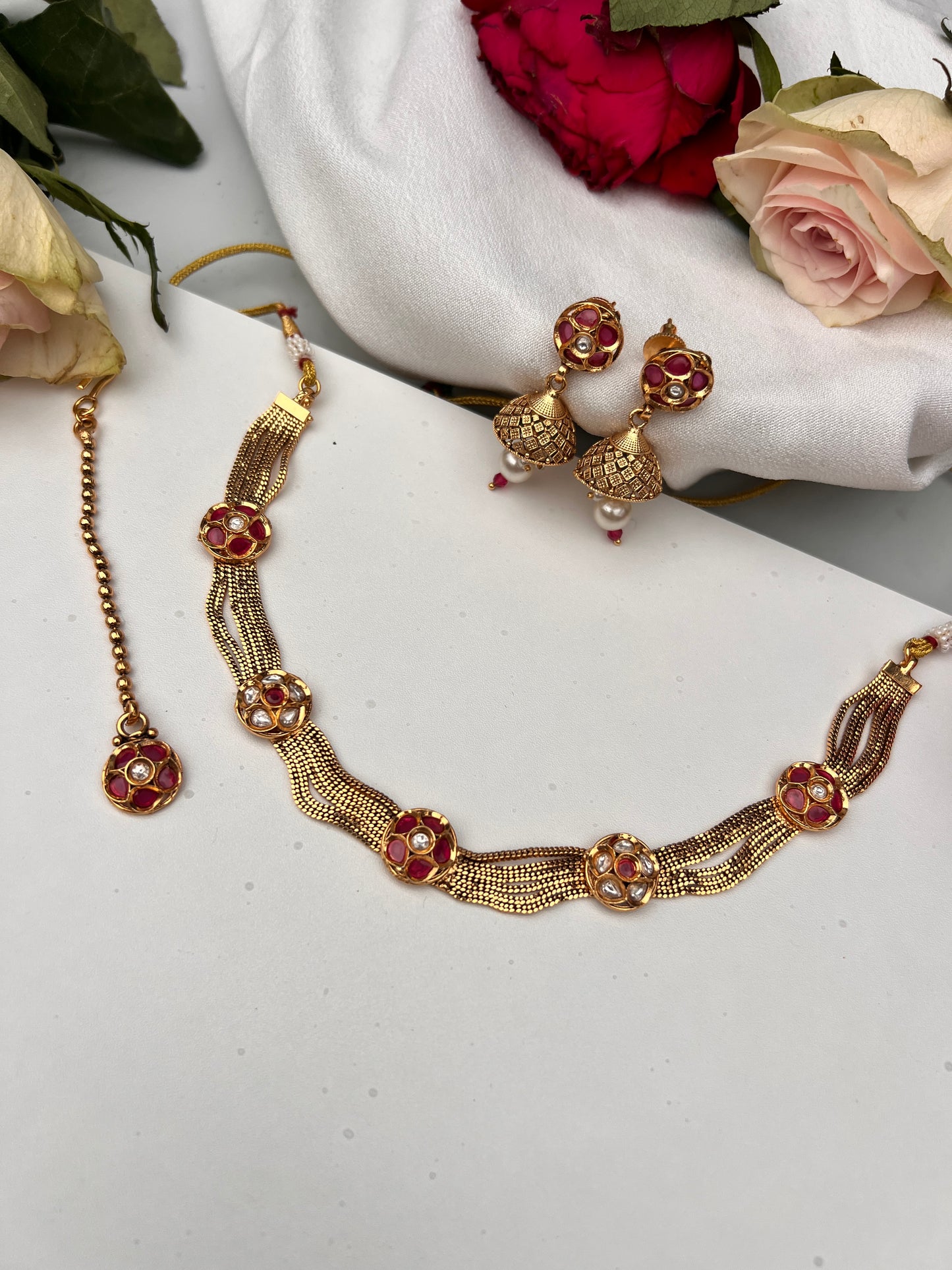Vishali necklace set