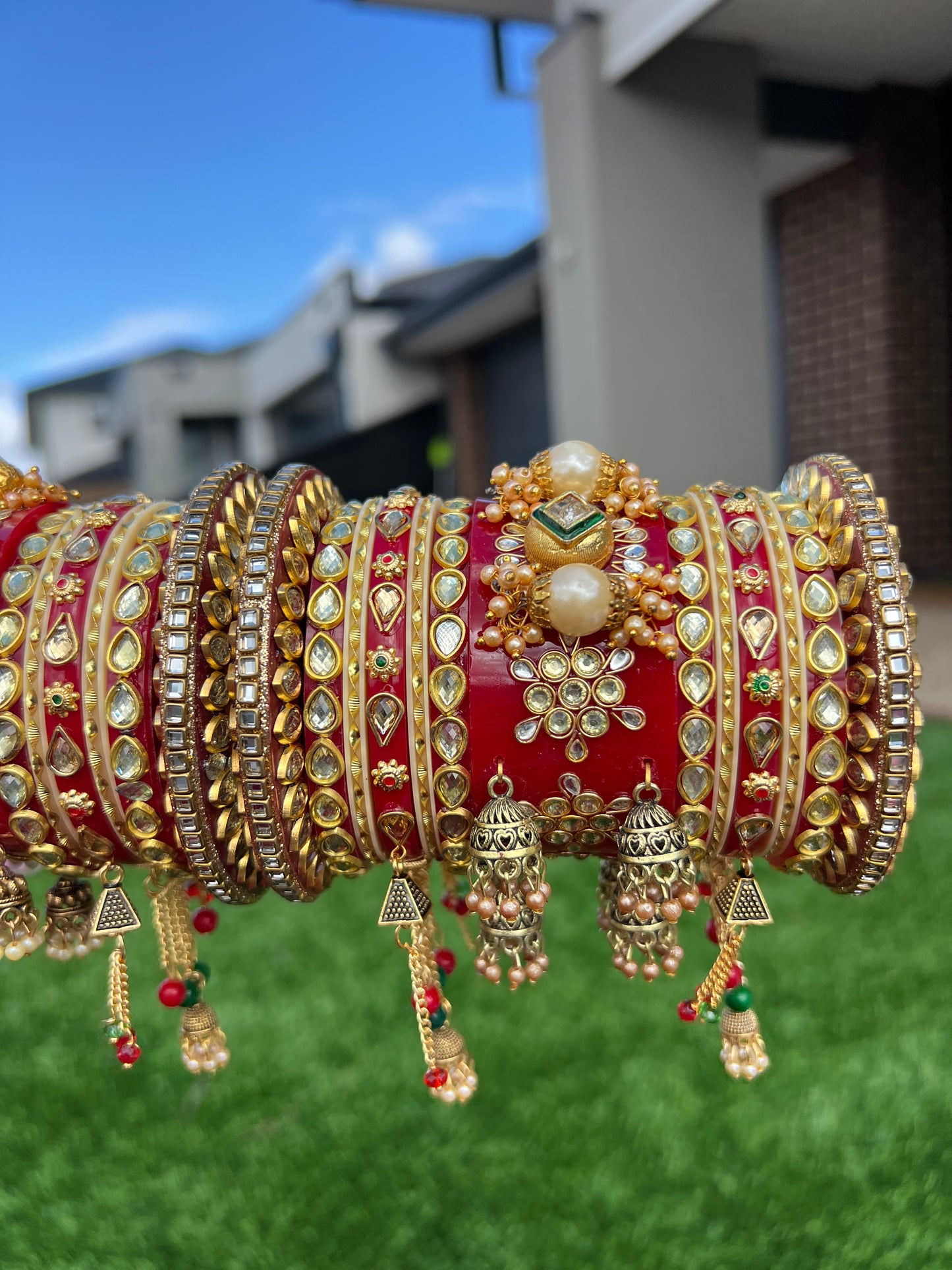 Amoha rajwadi chooda set