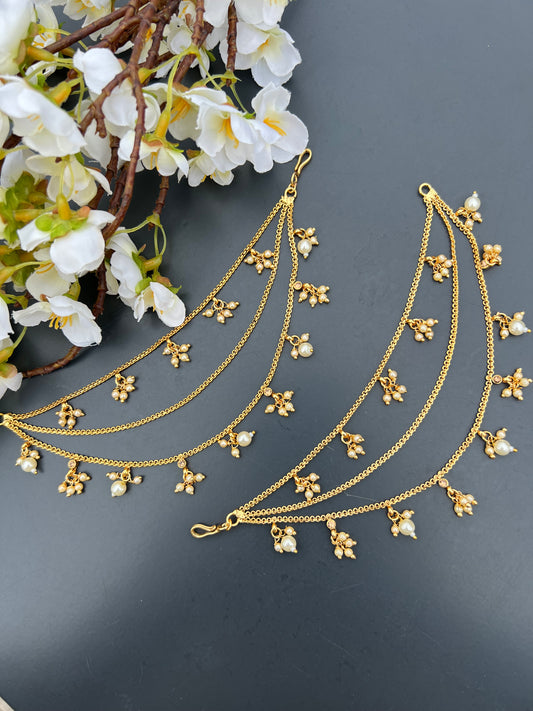 Leela ear chains