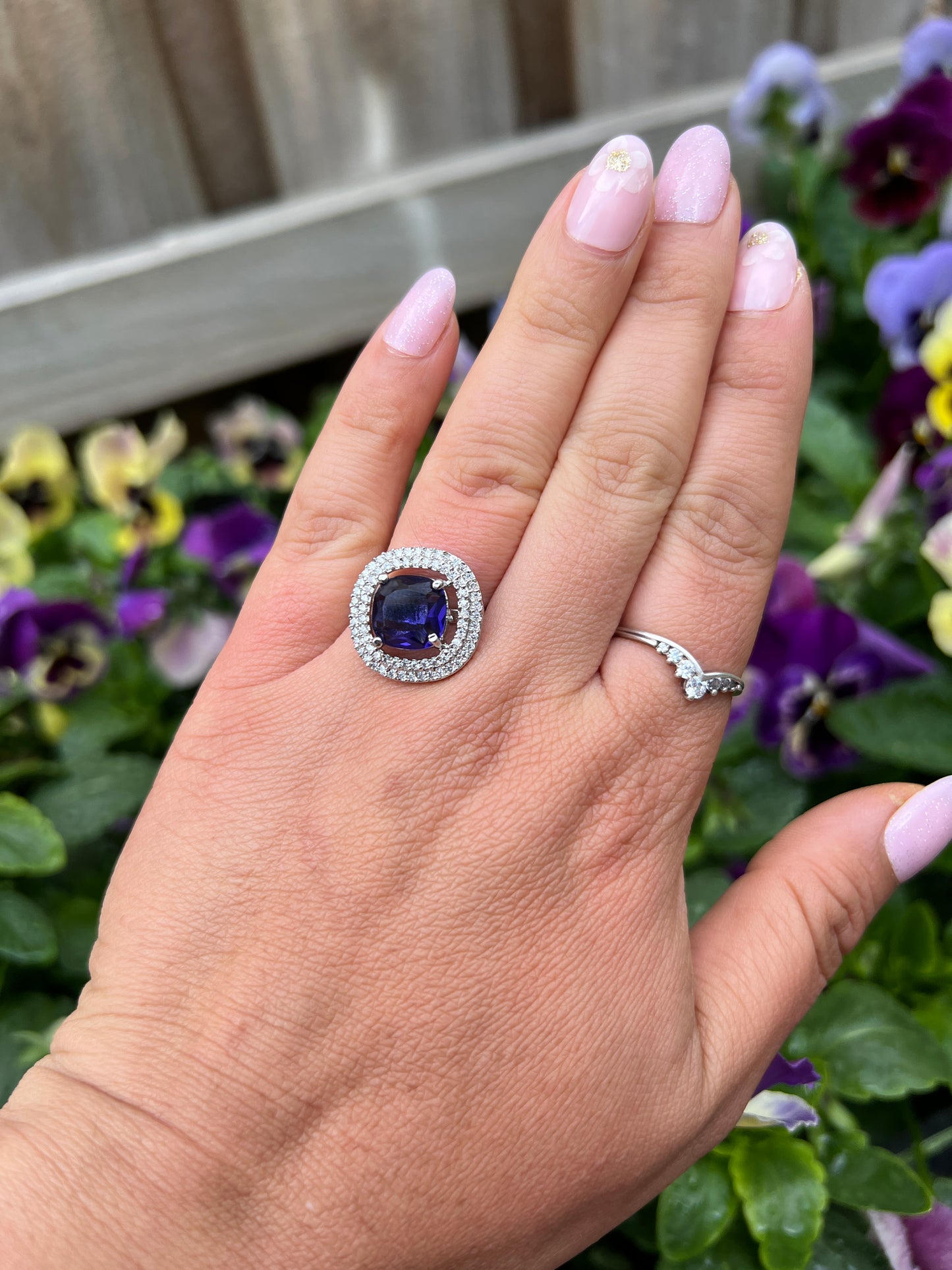 Small American diamond Ring