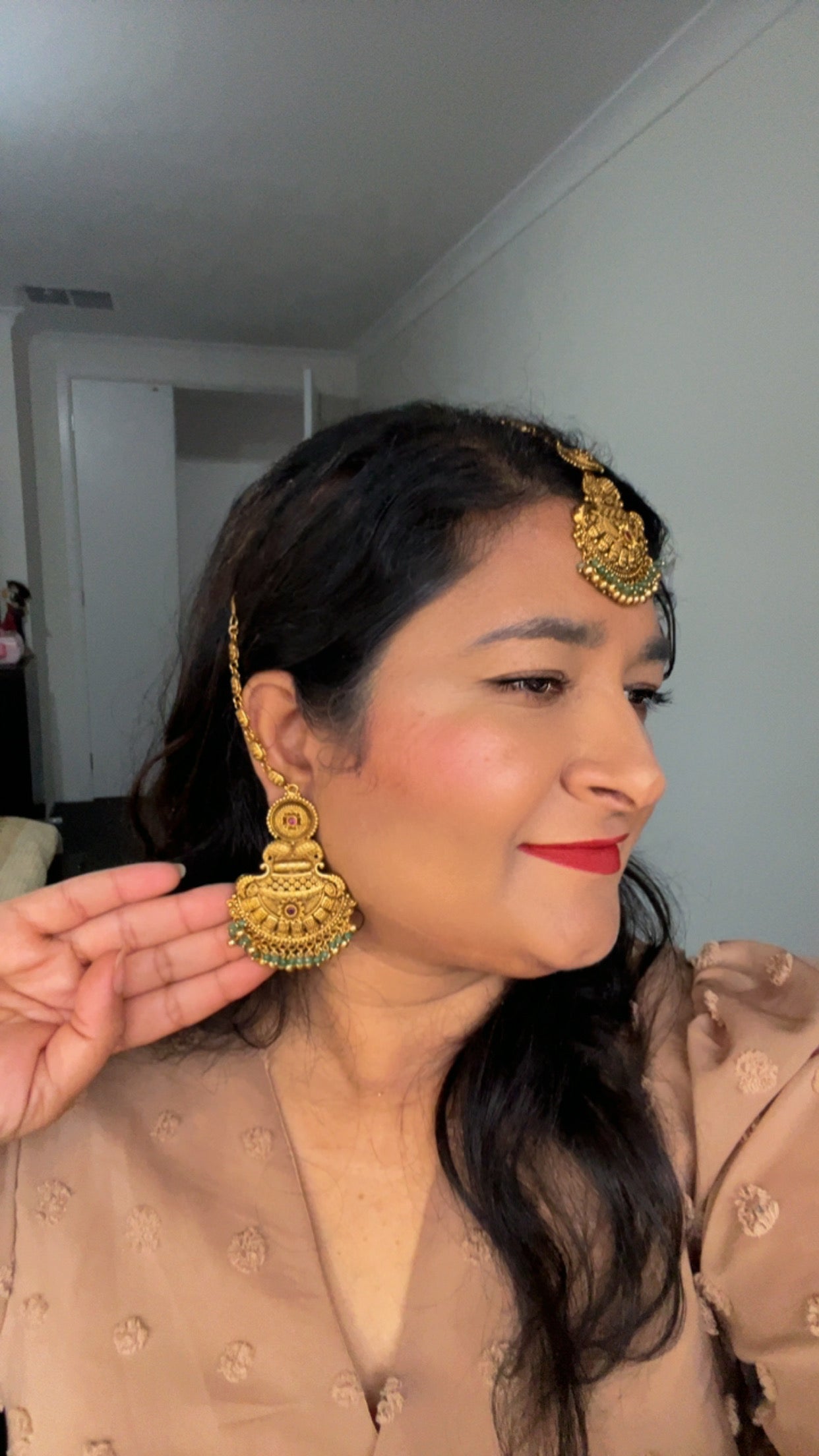 Aadhya Antique Floral Set