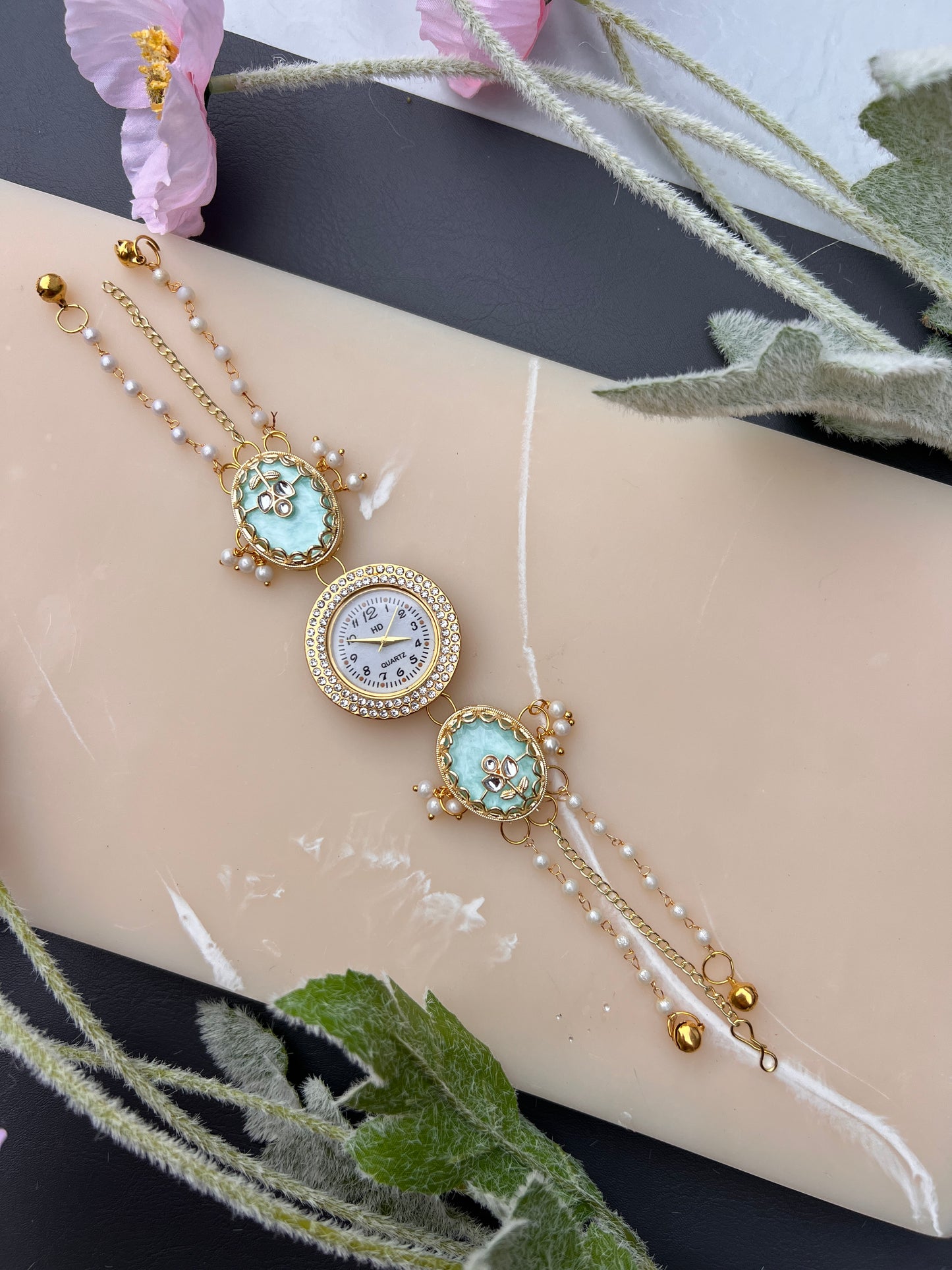 Mop Kashmiri watch