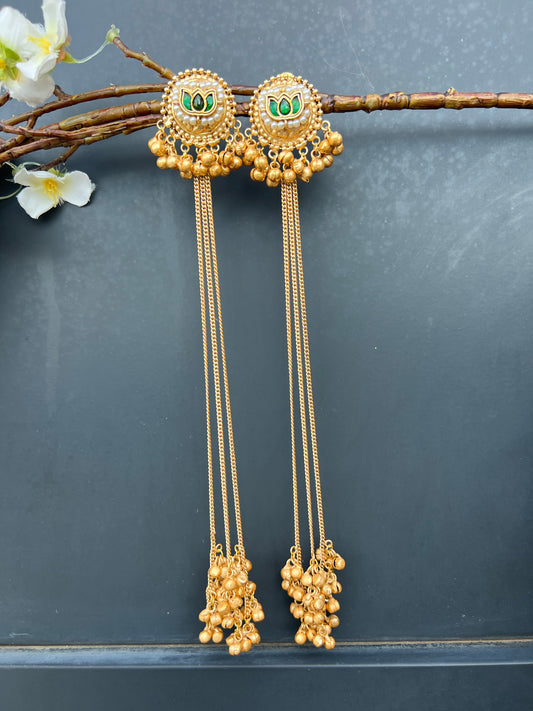 Sahiba long earrings