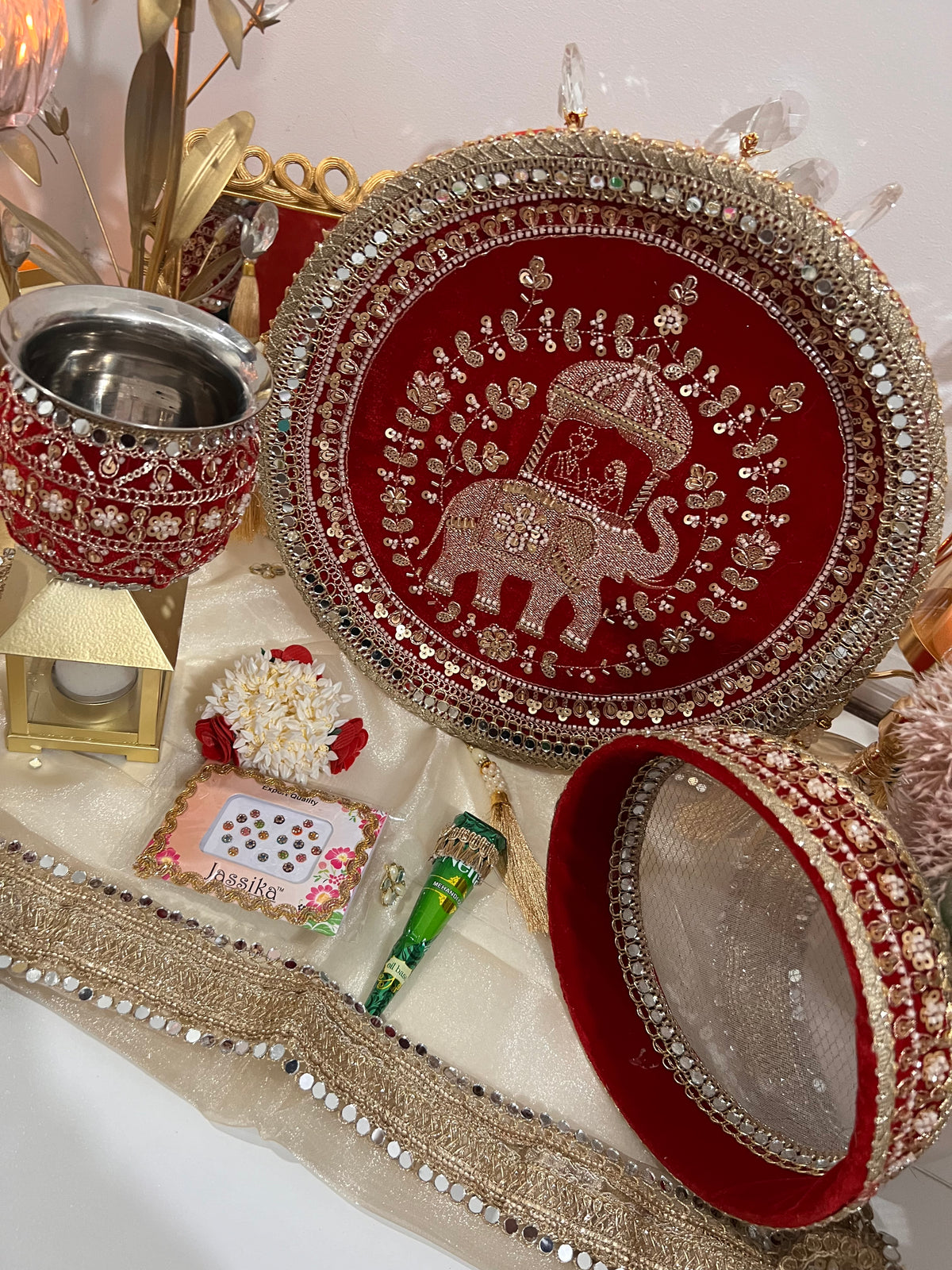 The Royal Sawari Karwa Chauth Set