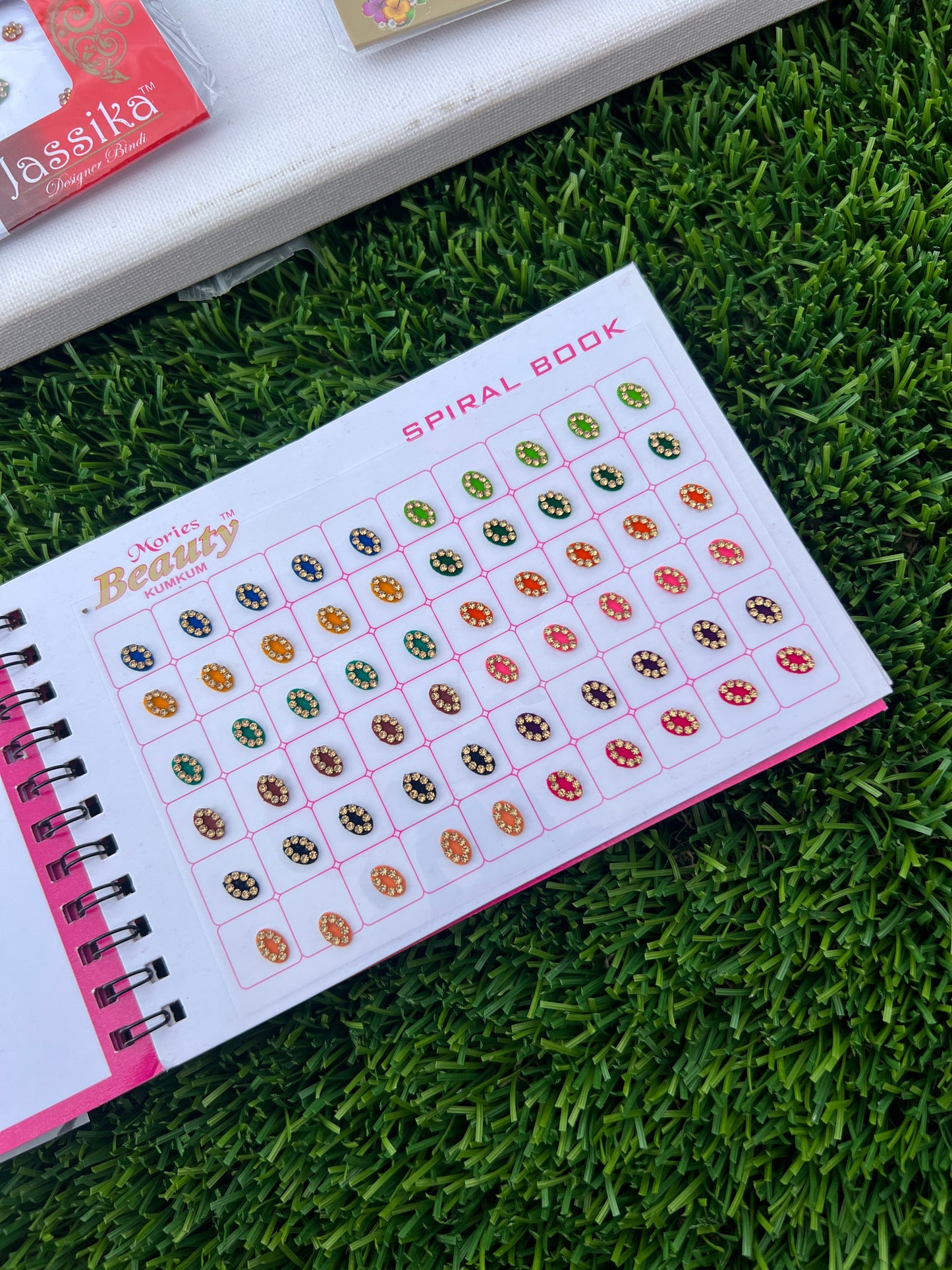 Multi colour stone bindi book (300 bindi)