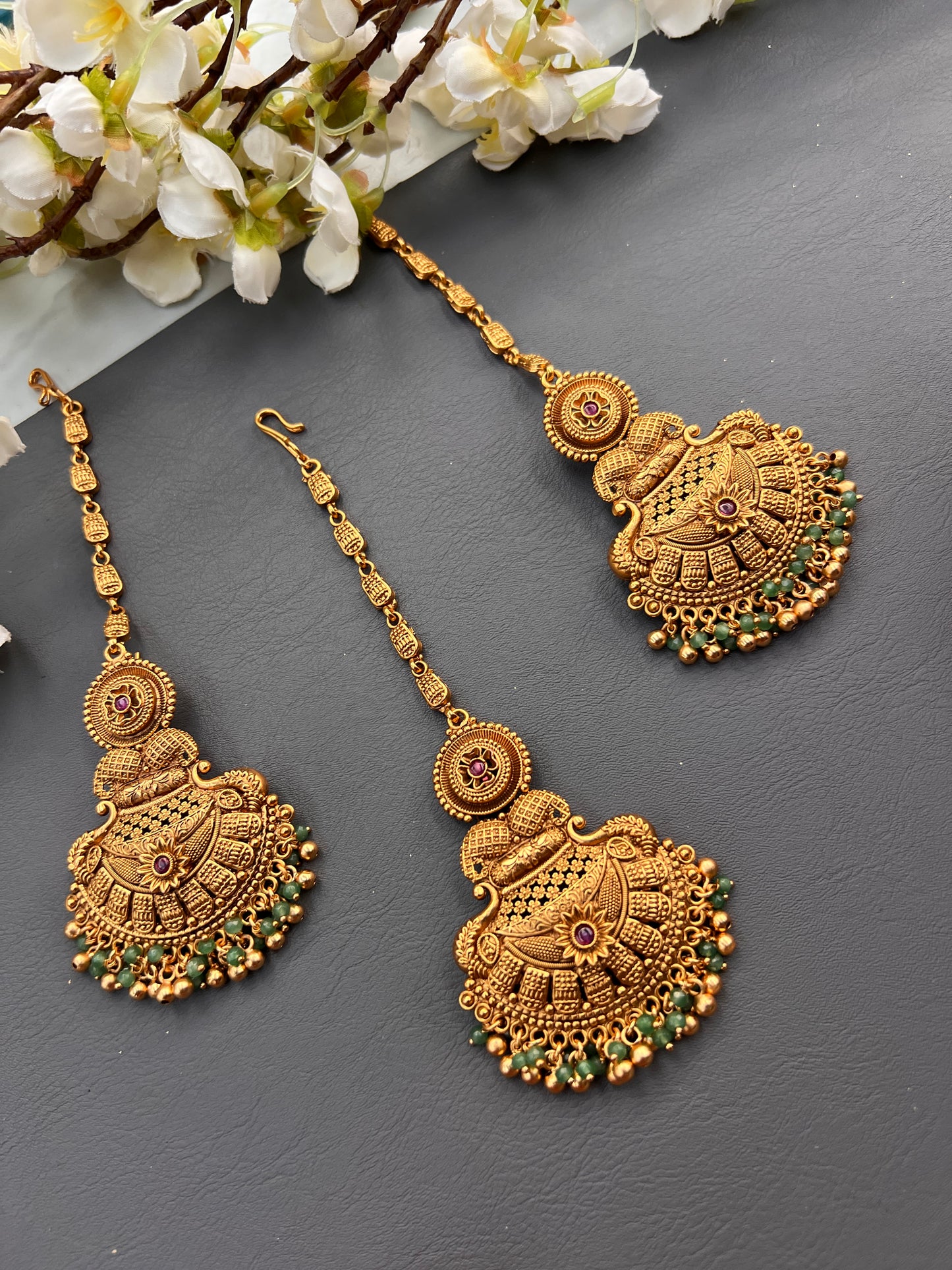 Aadhya Antique Floral Set