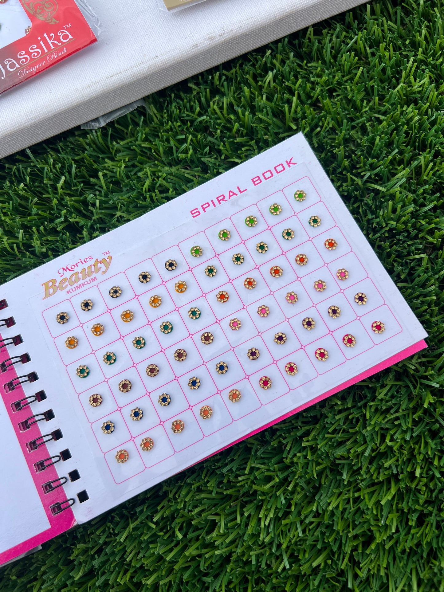Multi colour stone bindi book (300 bindi)