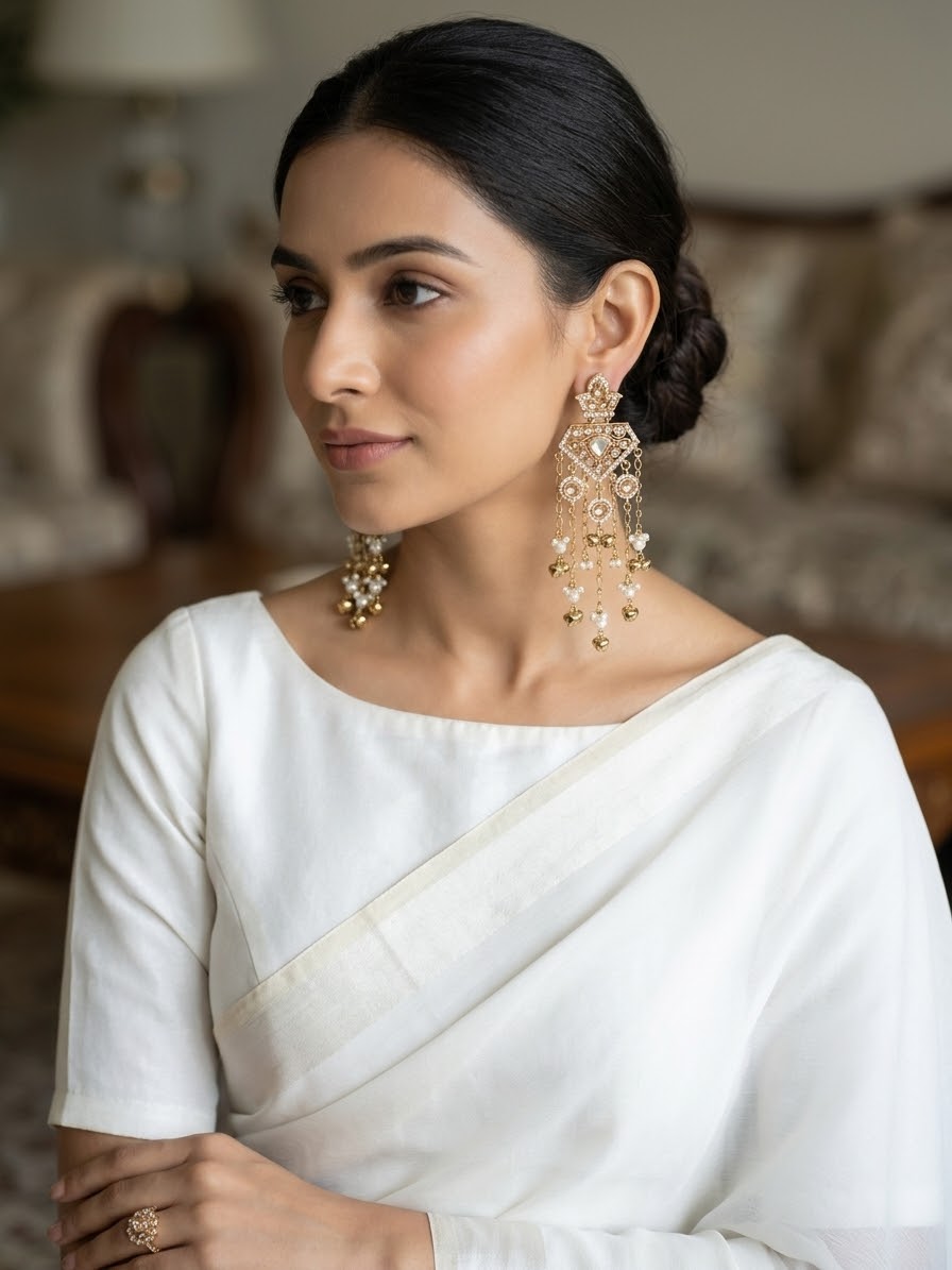 Sarika statement earrings