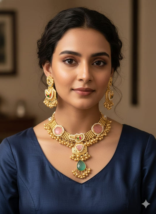 Husan kashmiri necklace set