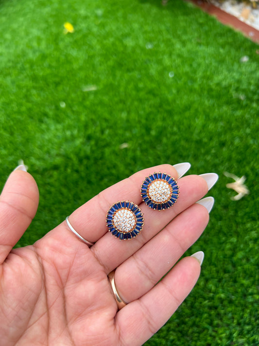 American diamond studs