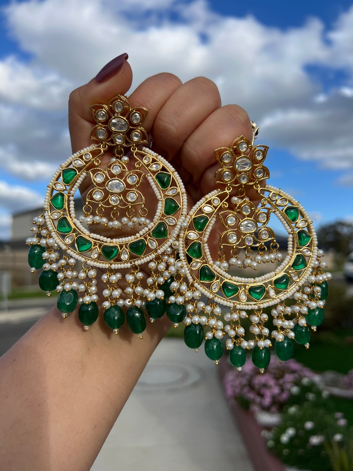 Heer statement Tyani earrings