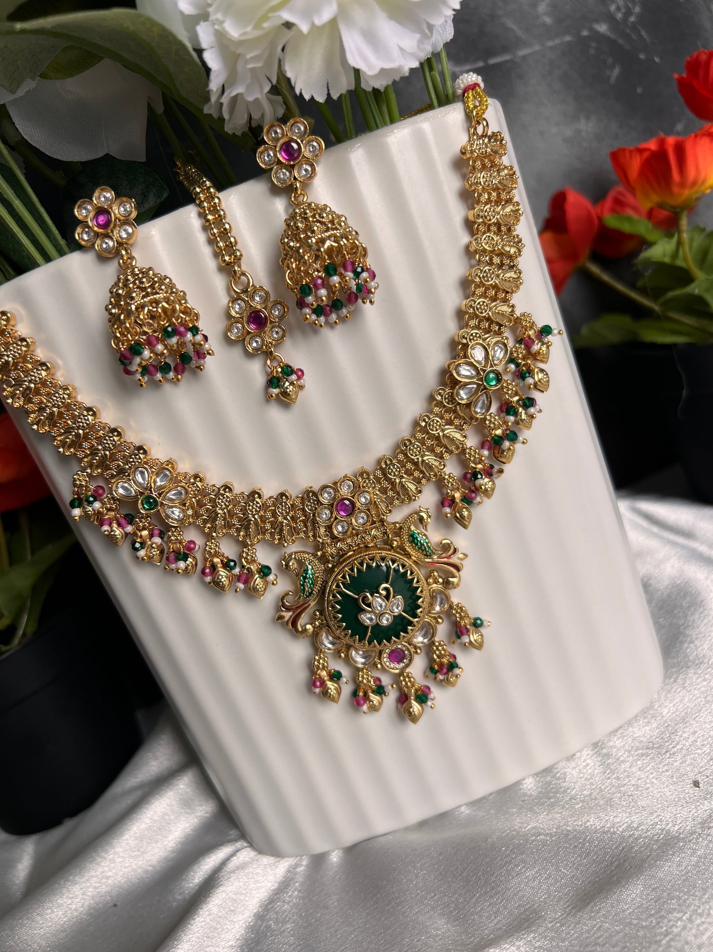 Jivika Heritage necklace set