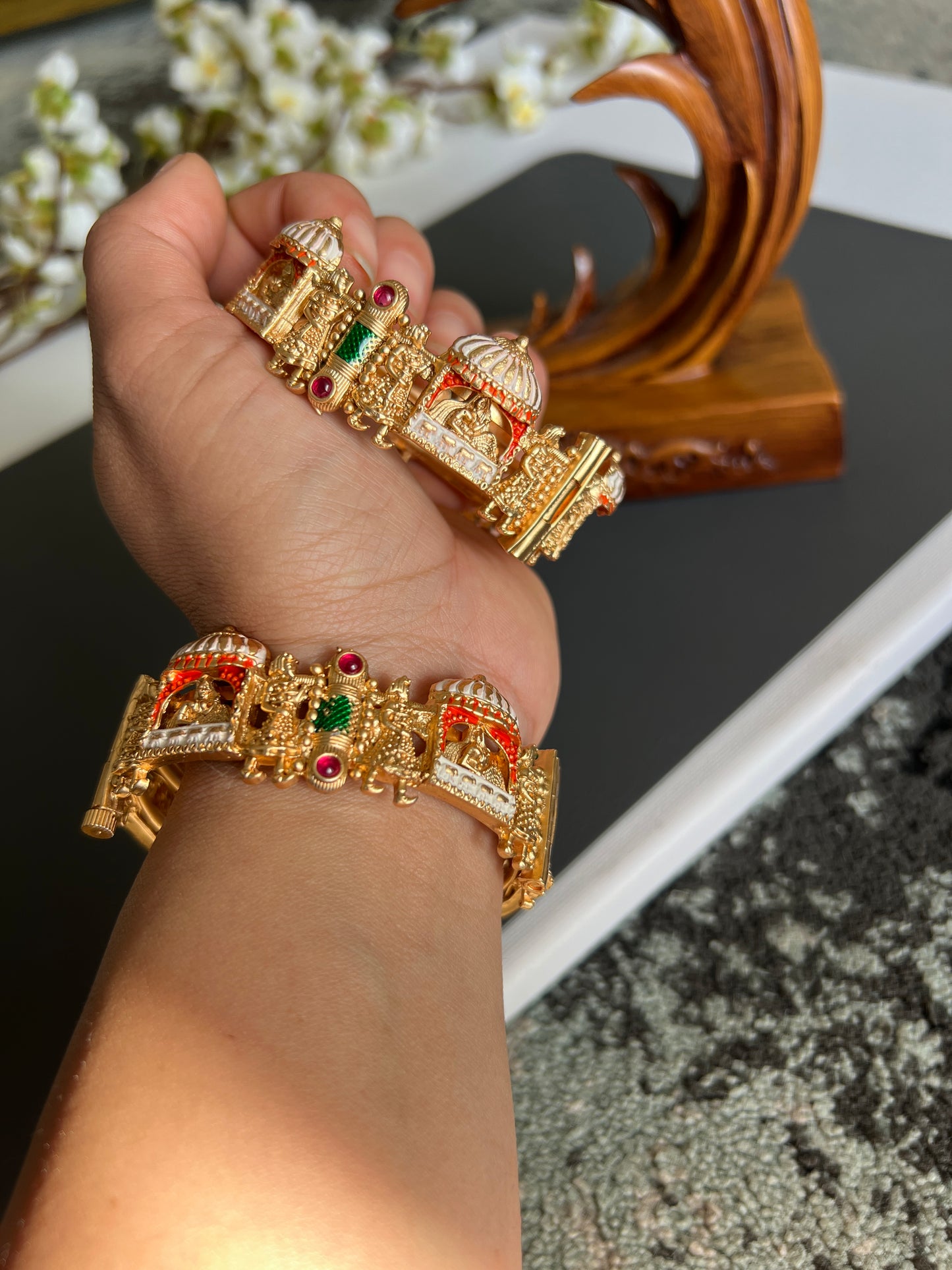 Sajni doli kada/  bangle set