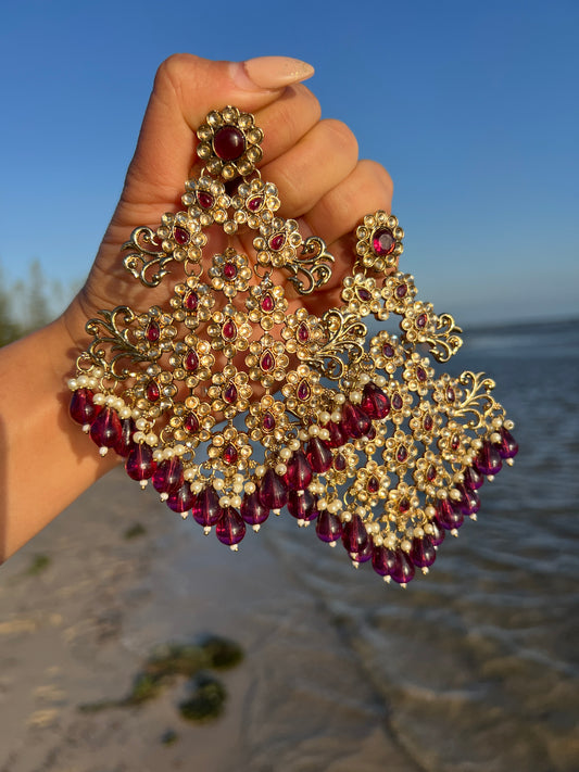 Raysha oversize earrings