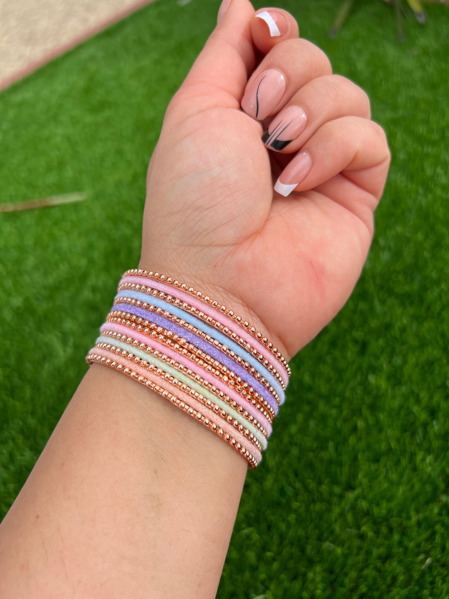 Pastel bangles set