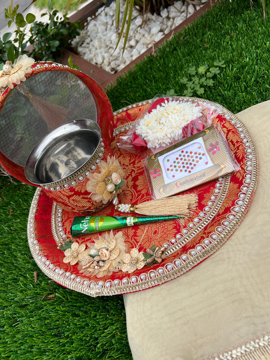 Karwa chauth thali set