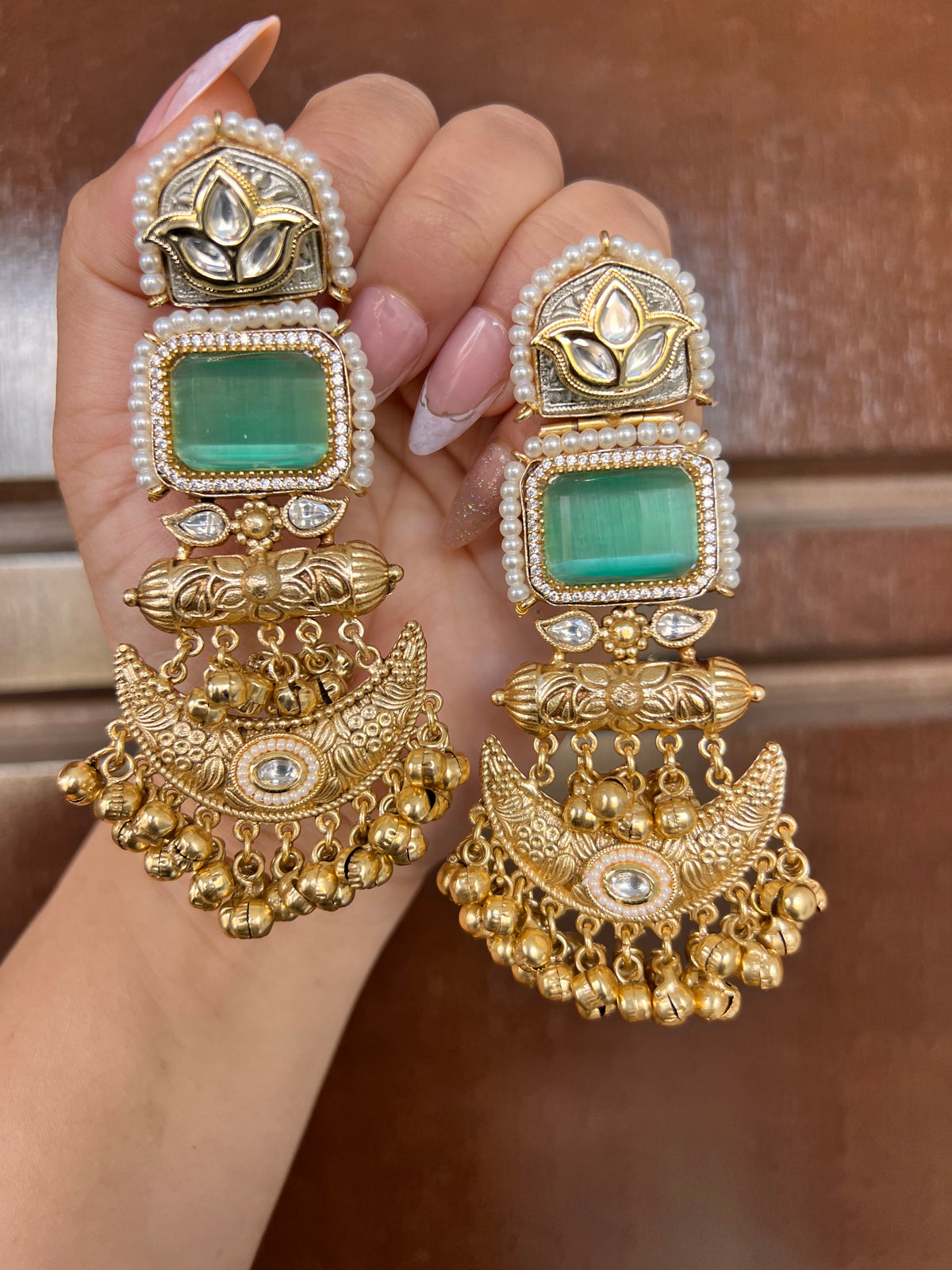 Kayra Kashmiri earrings