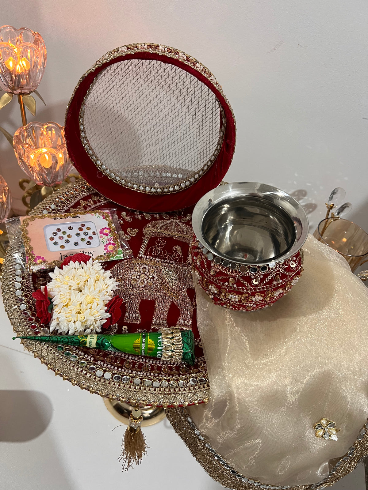 The Royal Sawari Karwa Chauth Set