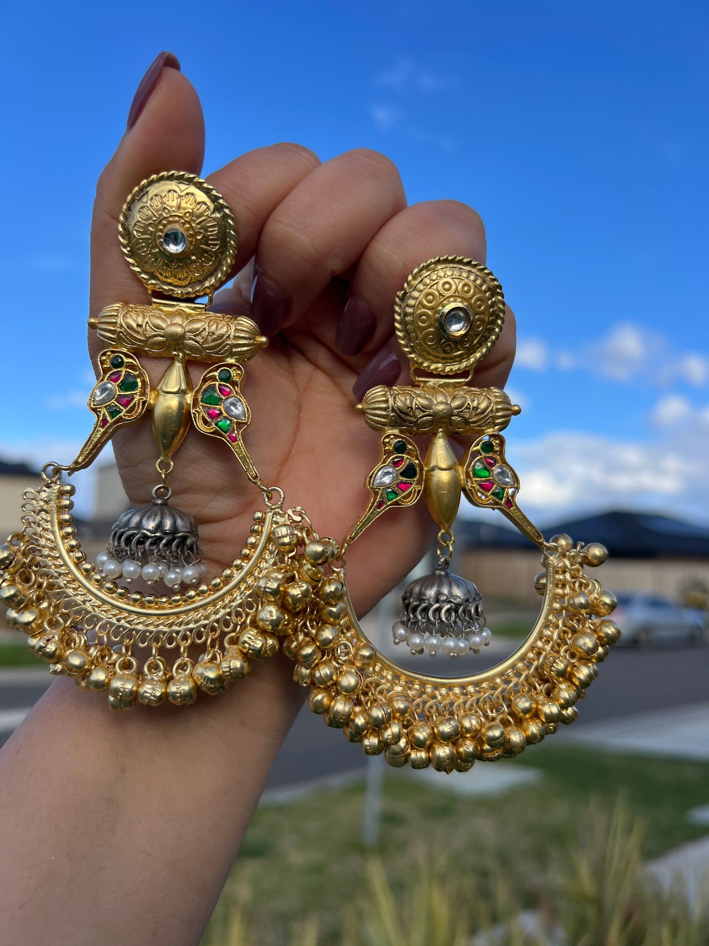 Nabhya oversize earrings