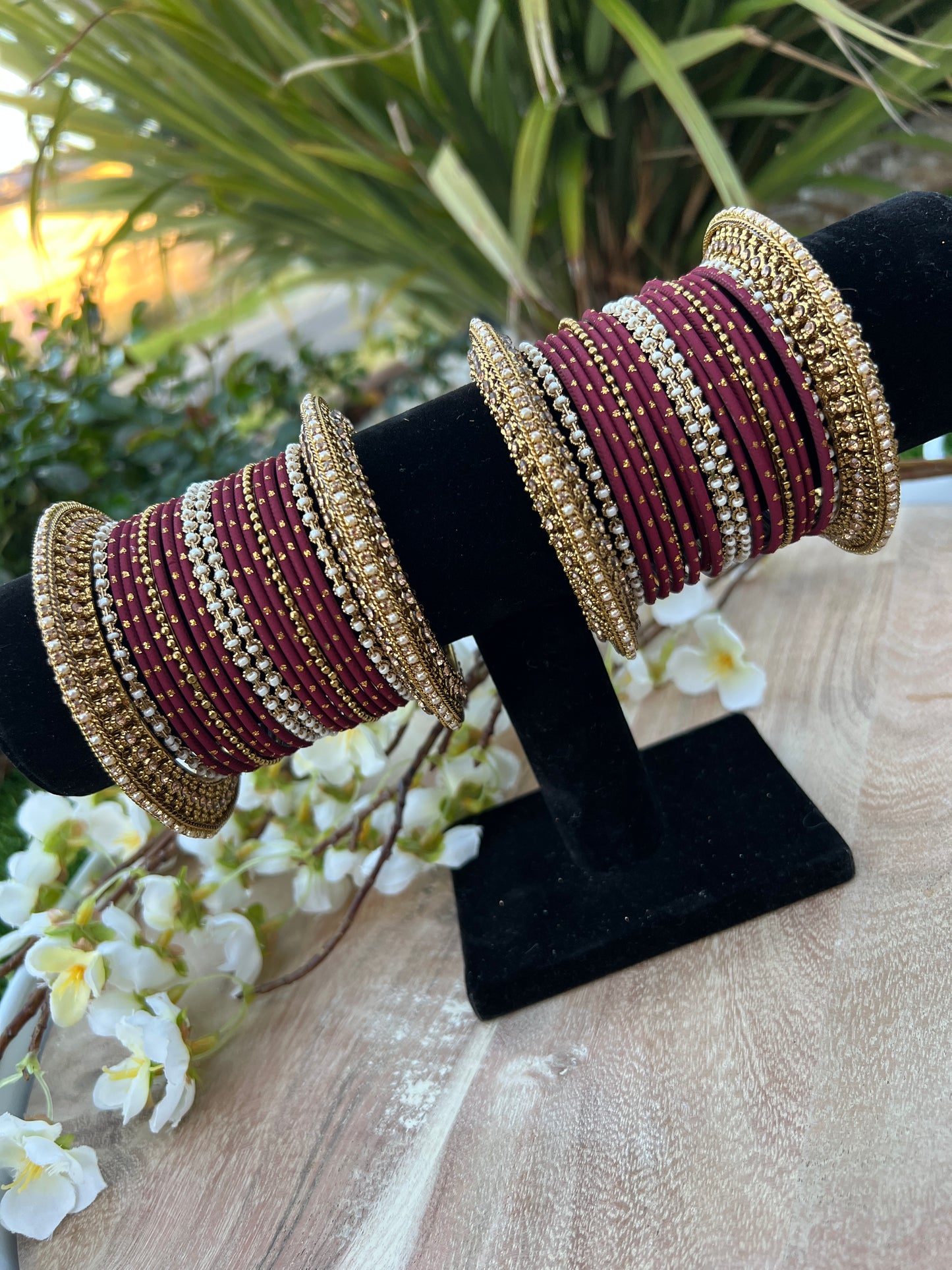 Pavitra Bangle Set / Stack