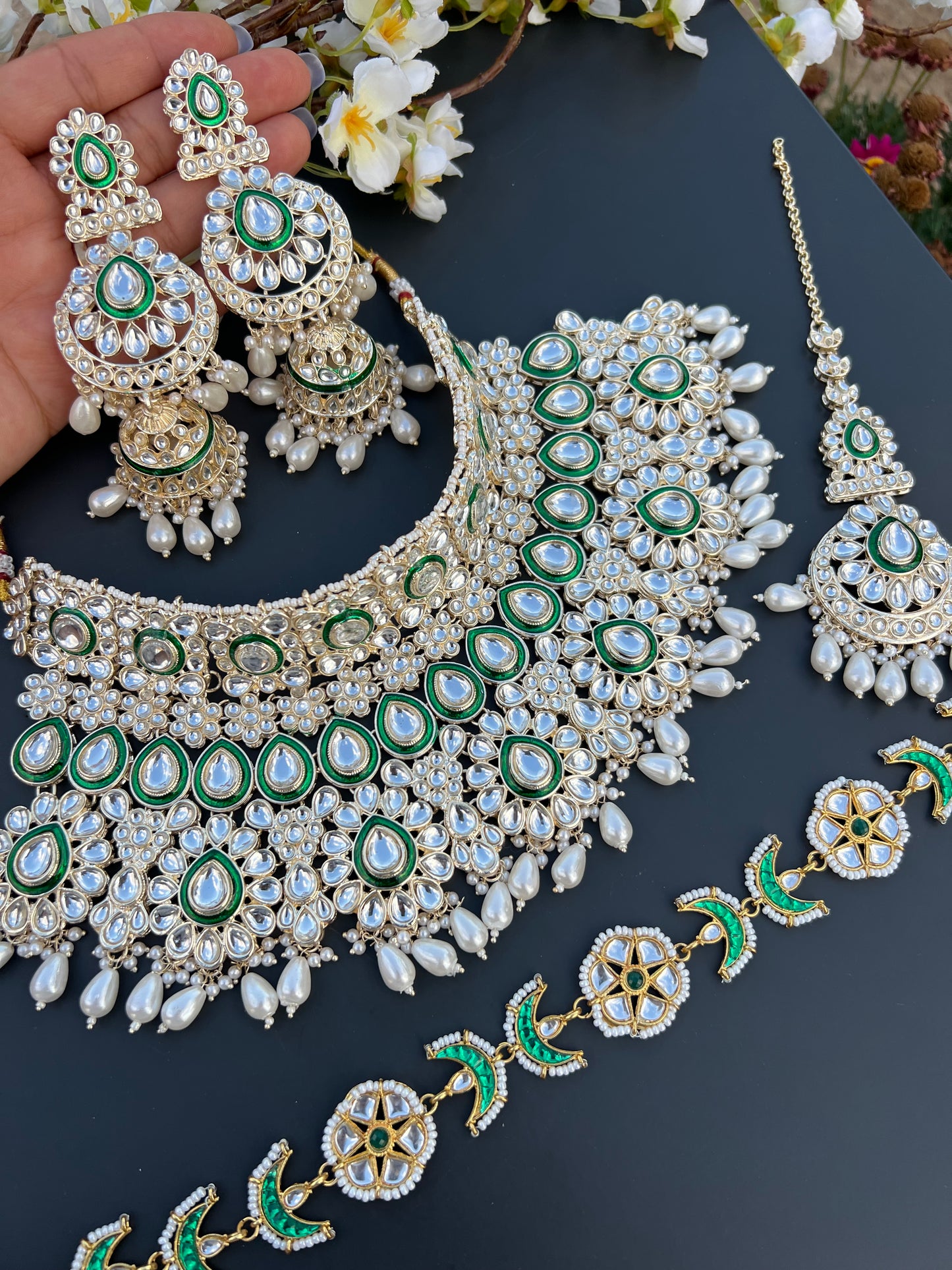 Maharani necklace set