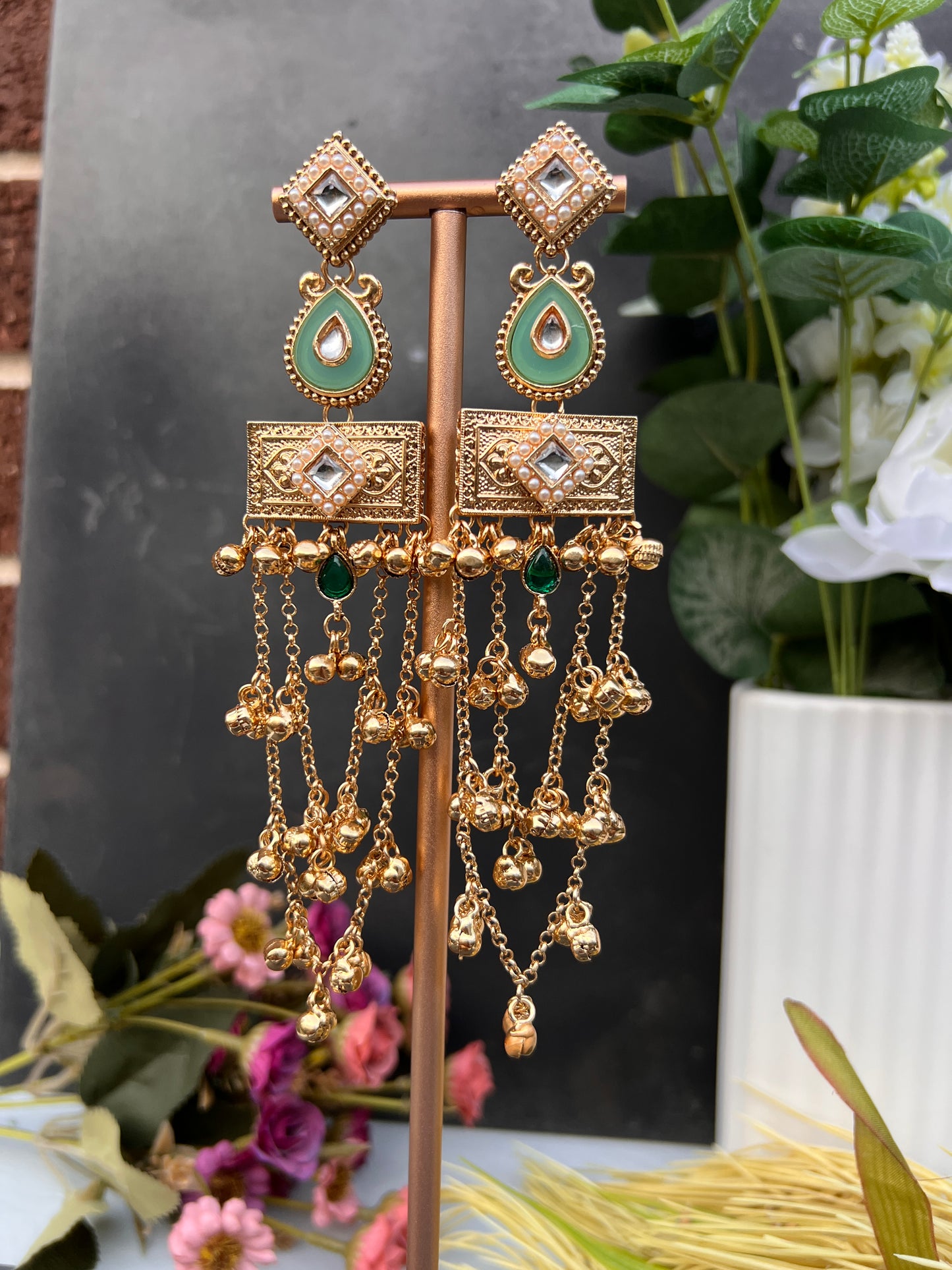 Nyamt Kashmiri earrings