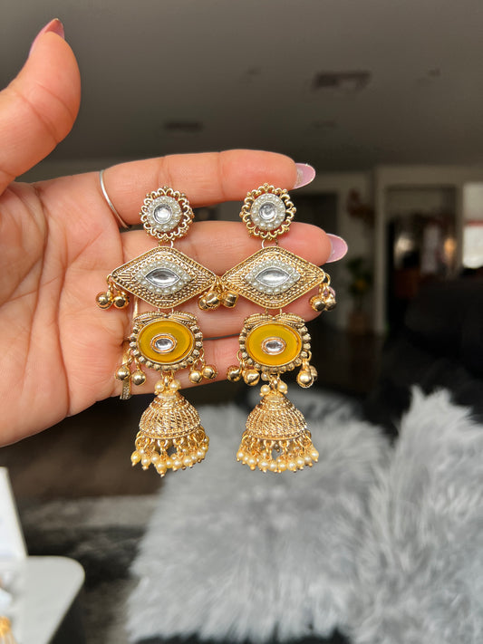 Aira Kashmiri earrings
