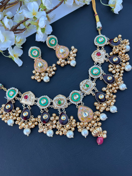 Jhanvi necklace set