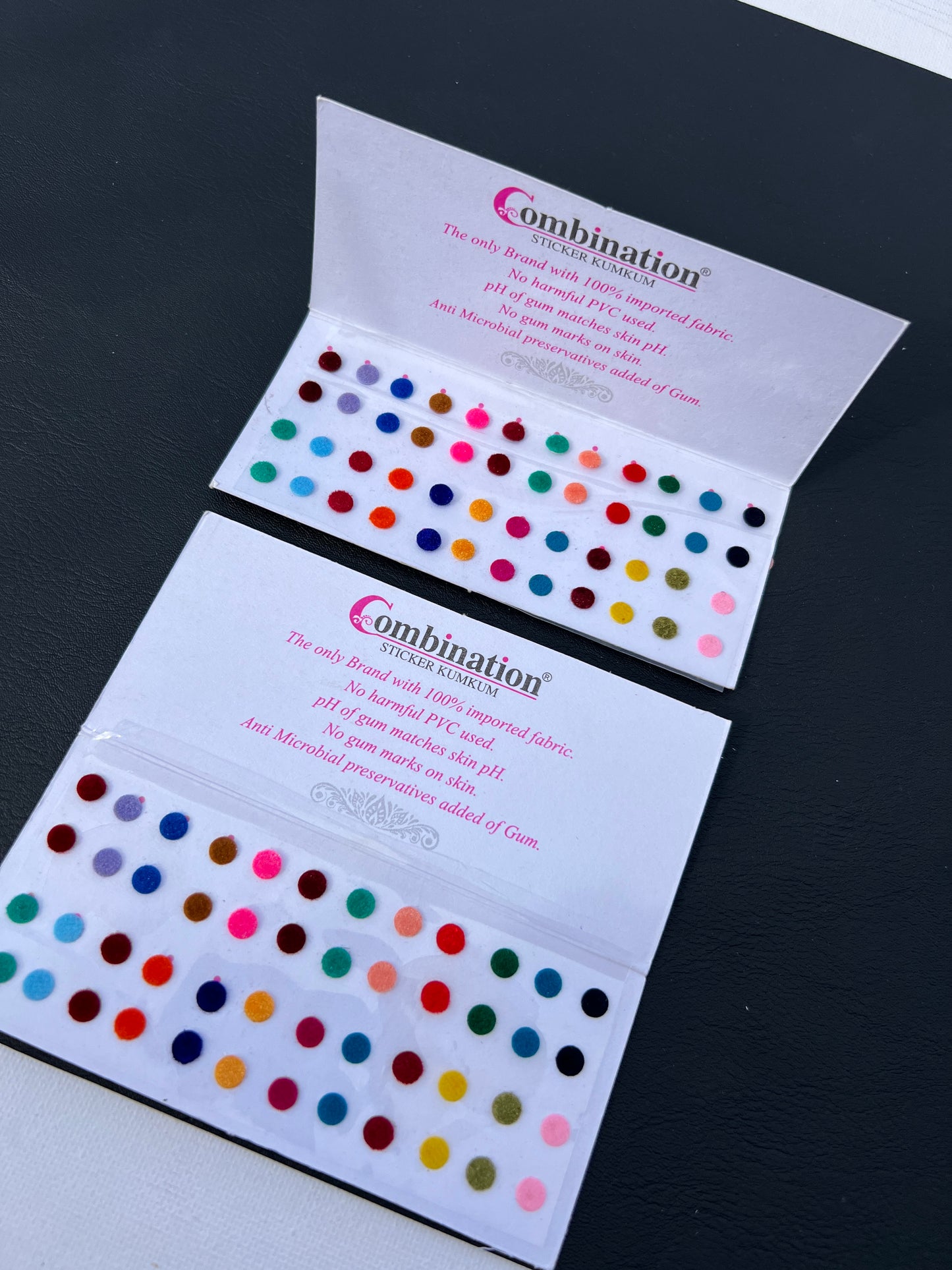 Plain velvet small card