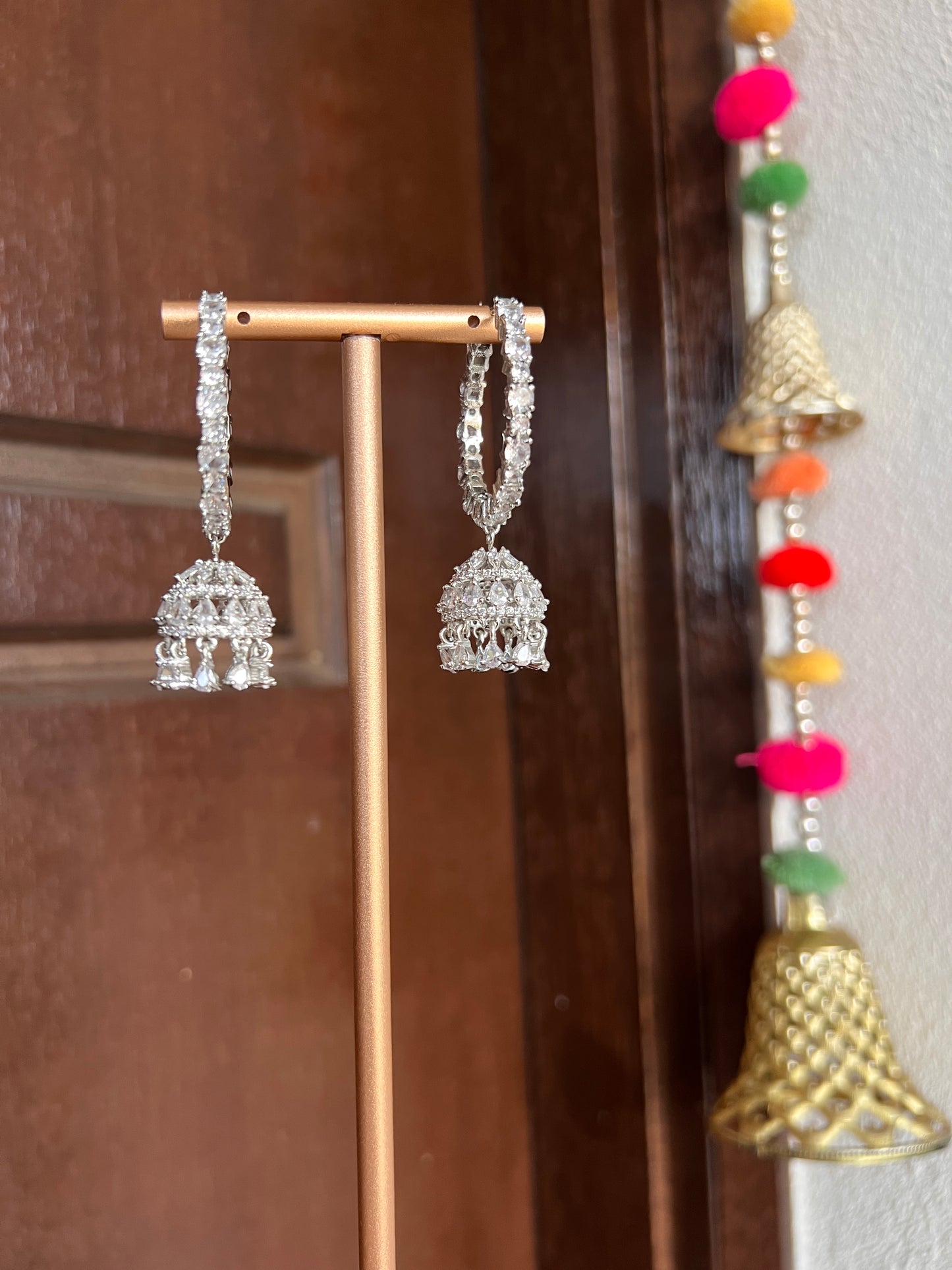 Oriva American diamond earrings