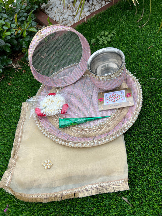 Karwa chauth thali set
