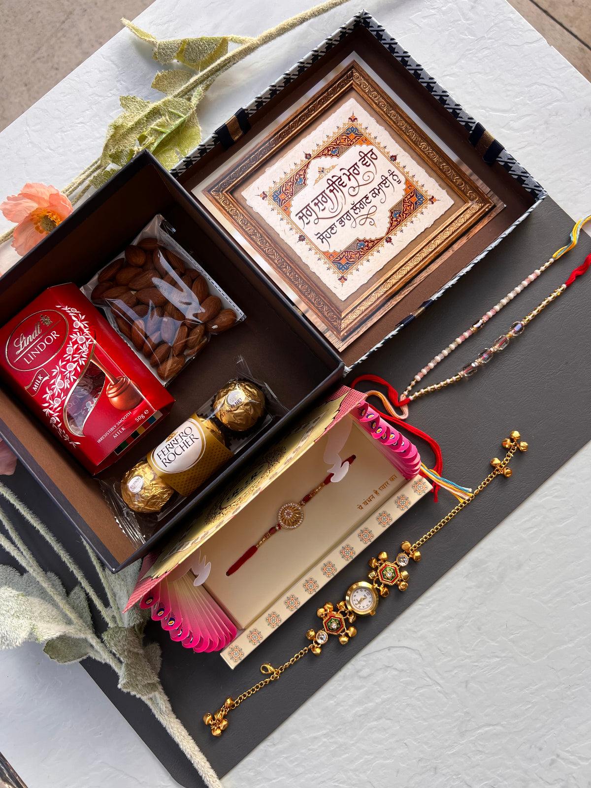 Premium Brother Bhabhi Rakhi hamper