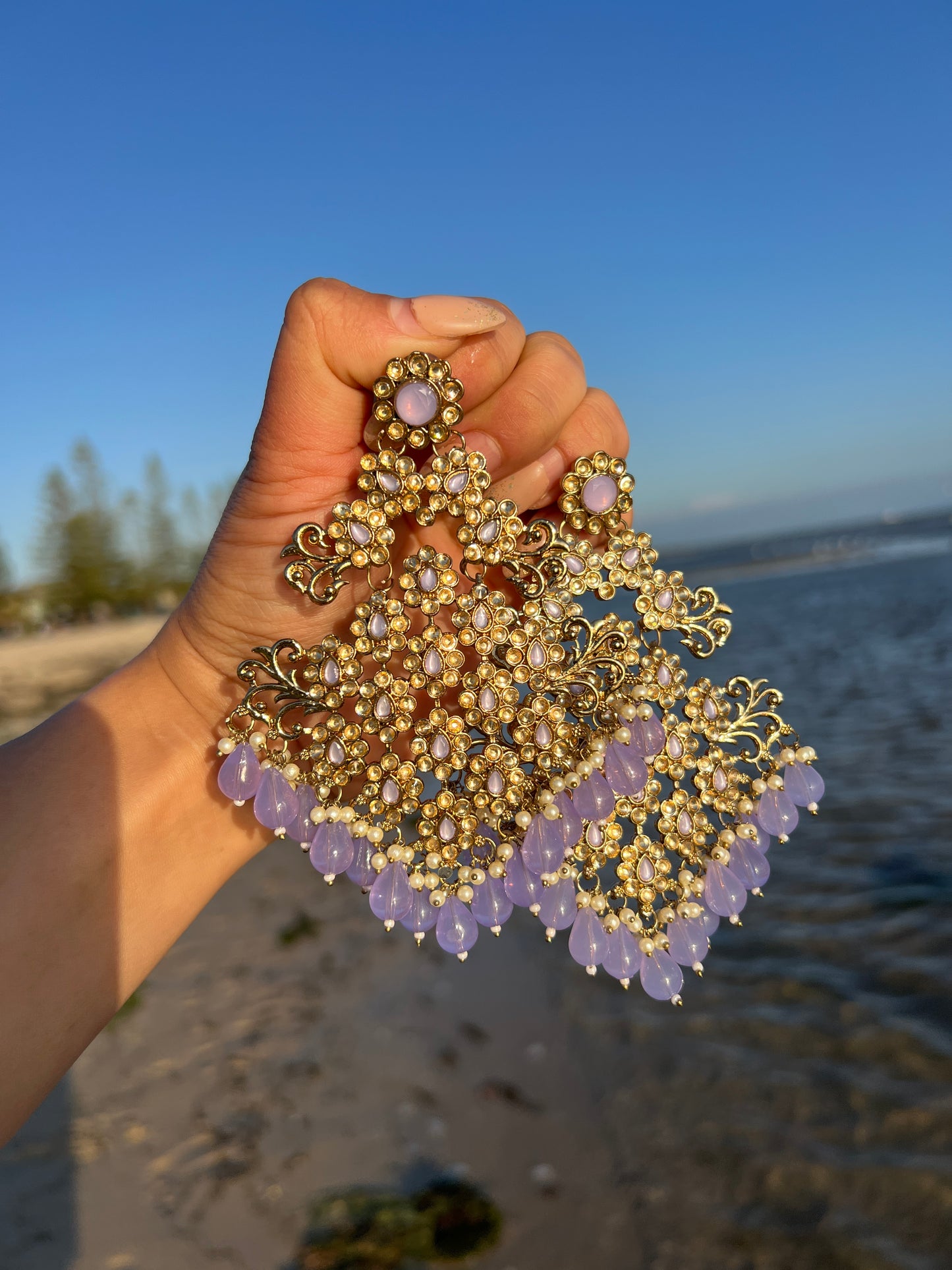 Taysha oversize earrings