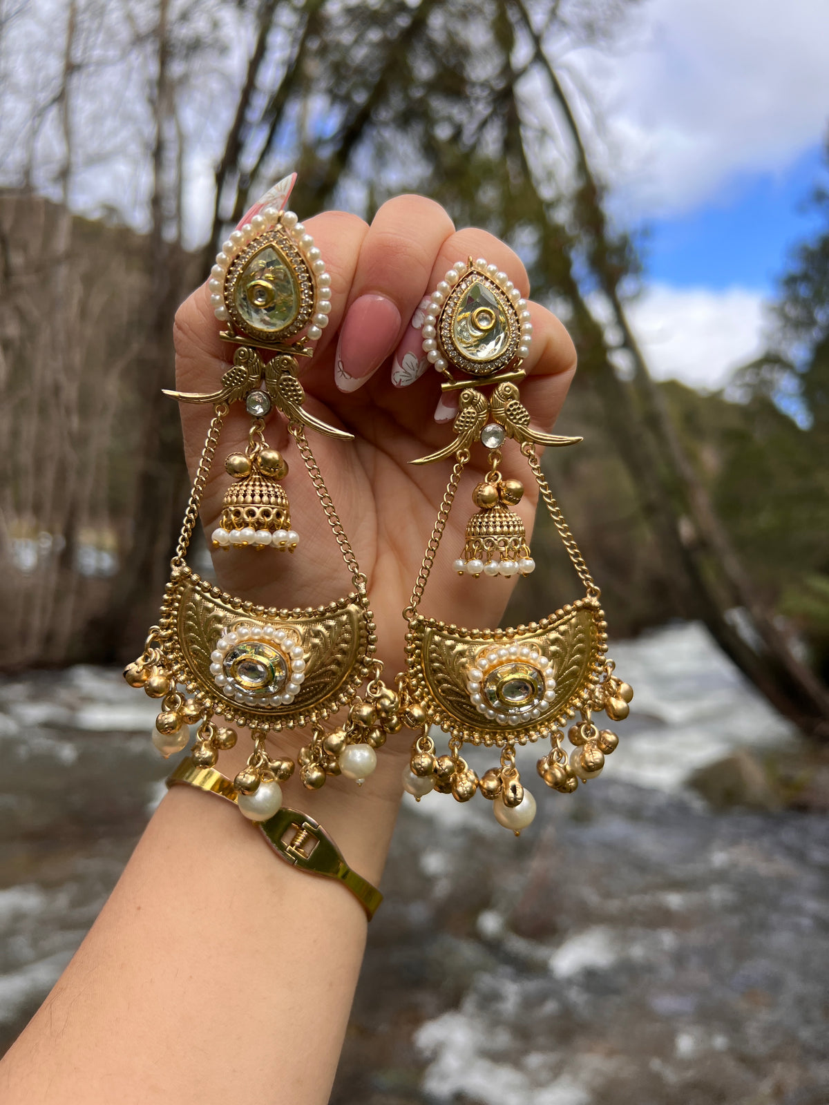 Rabia Kashmiri earrings