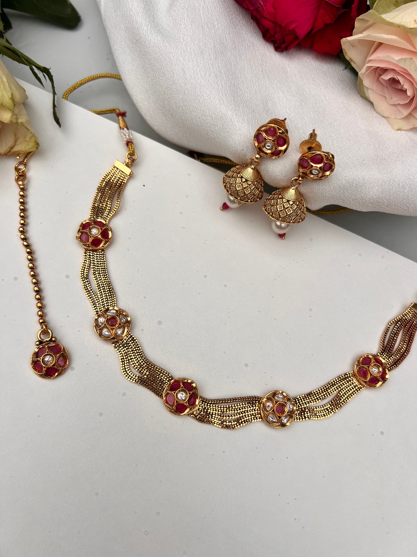 Vishali necklace set