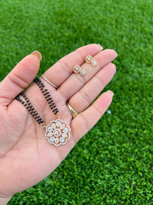Dual tone Ad mangalsutra